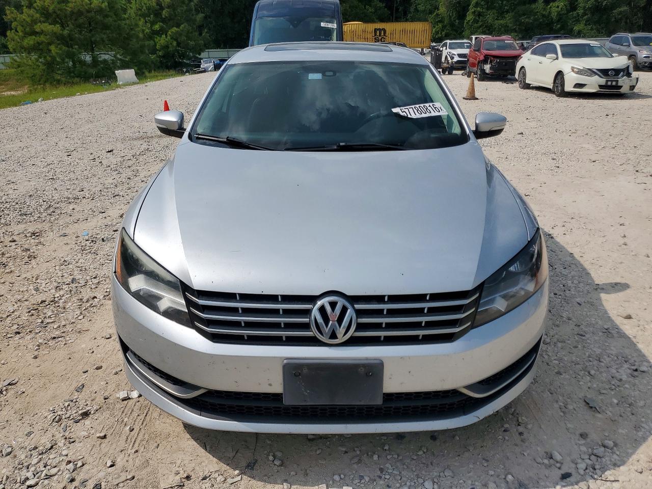 2015 Volkswagen Passat Se Silver vin: 1VWBV7A36FC095468