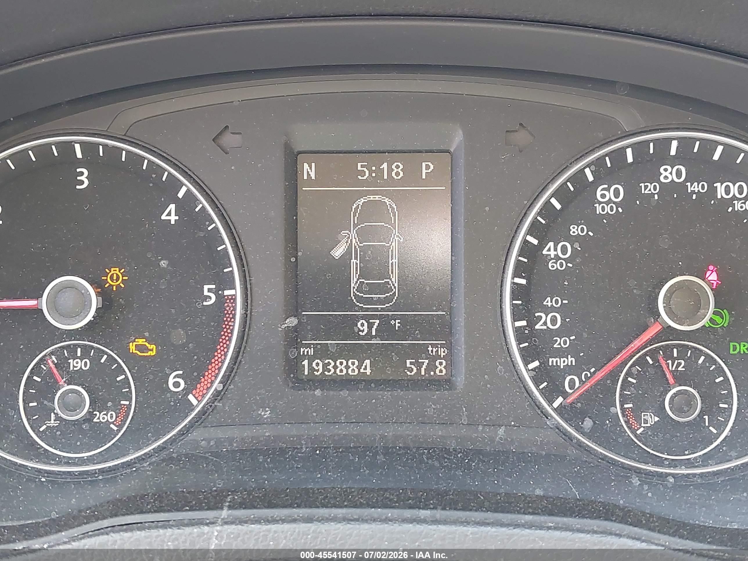 2015 Volkswagen Passat 2.0l Tdi Se Blue vin: 1VWBV7A38FC003857