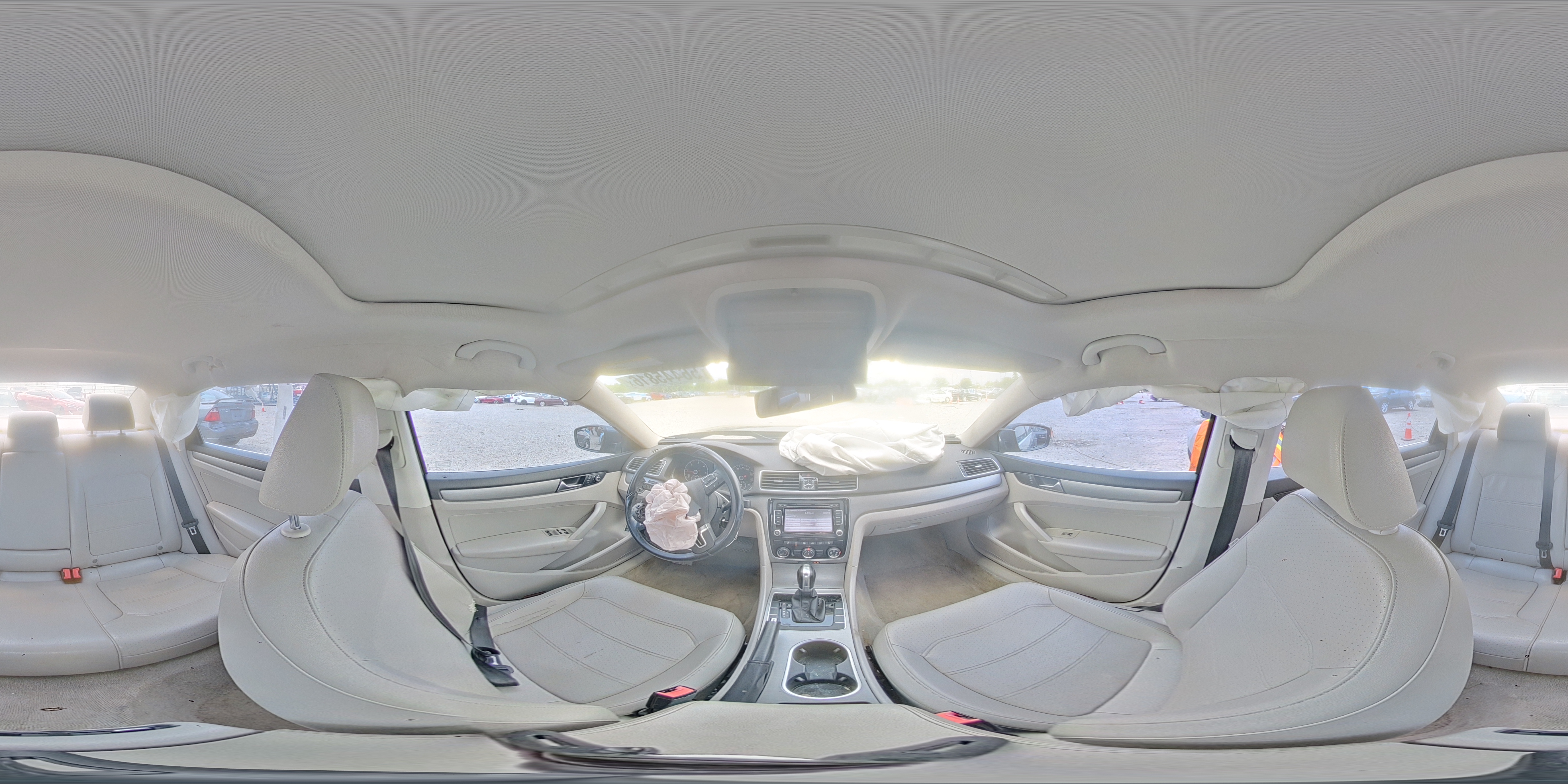 2015 Volkswagen Passat Se Gray vin: 1VWBV7A3XFC025648