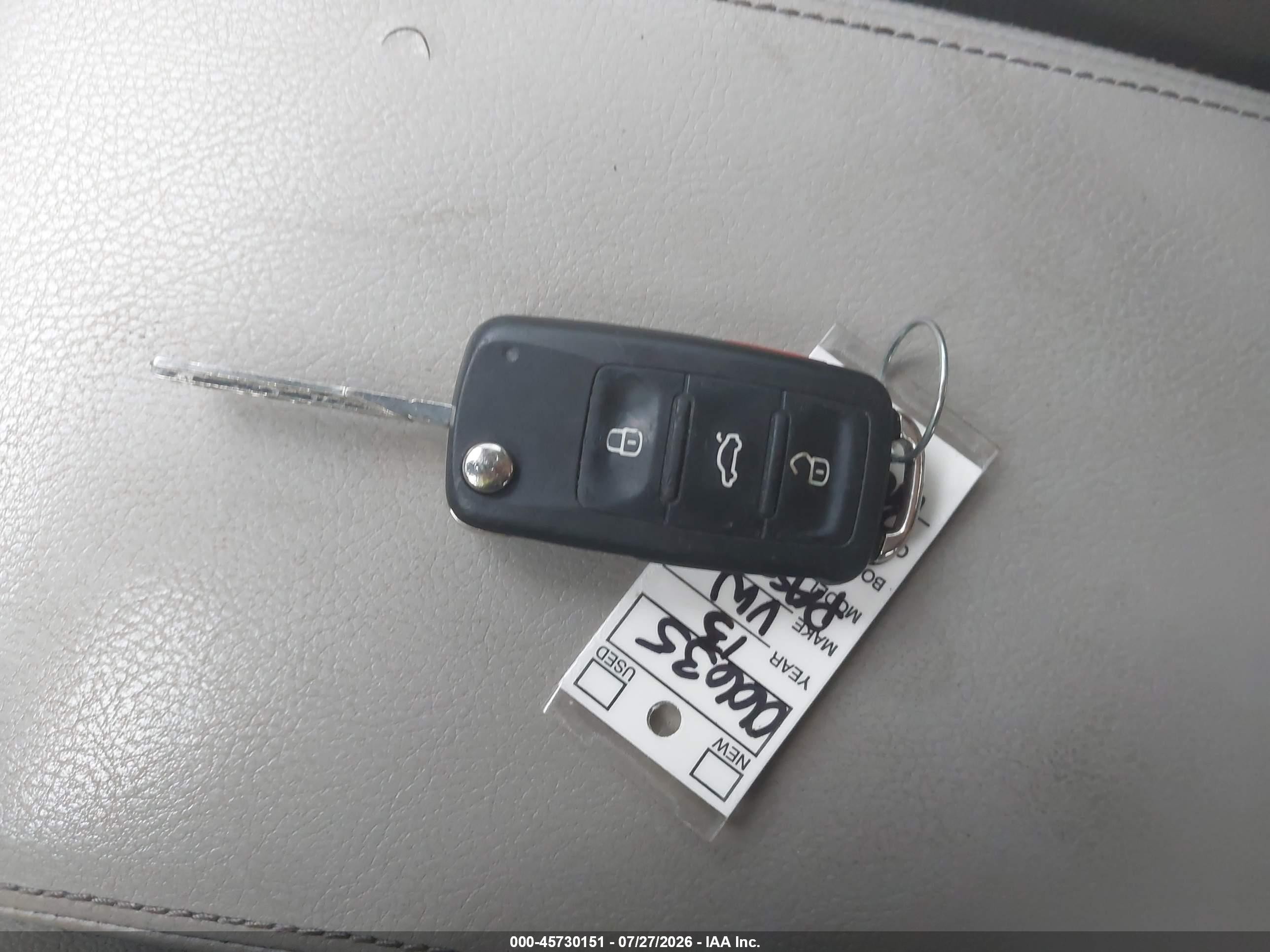 2013 Volkswagen Passat 2.5l Sel Gray vin: 1VWCH7A30DC096785