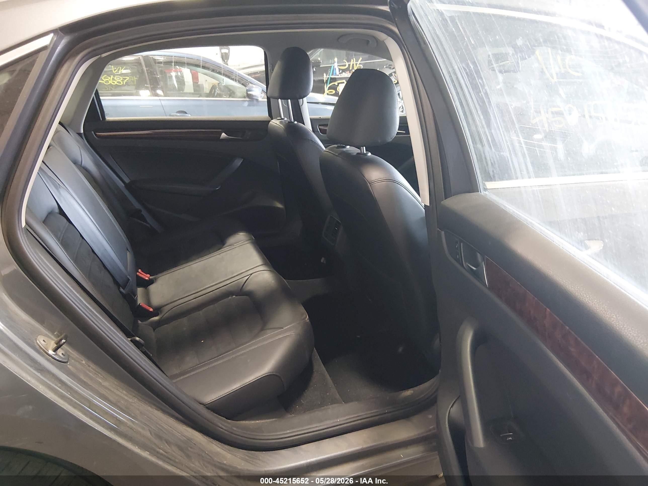 2013 Volkswagen Passat 2.5l Sel Premium Gray vin: 1VWCH7A32DC082256