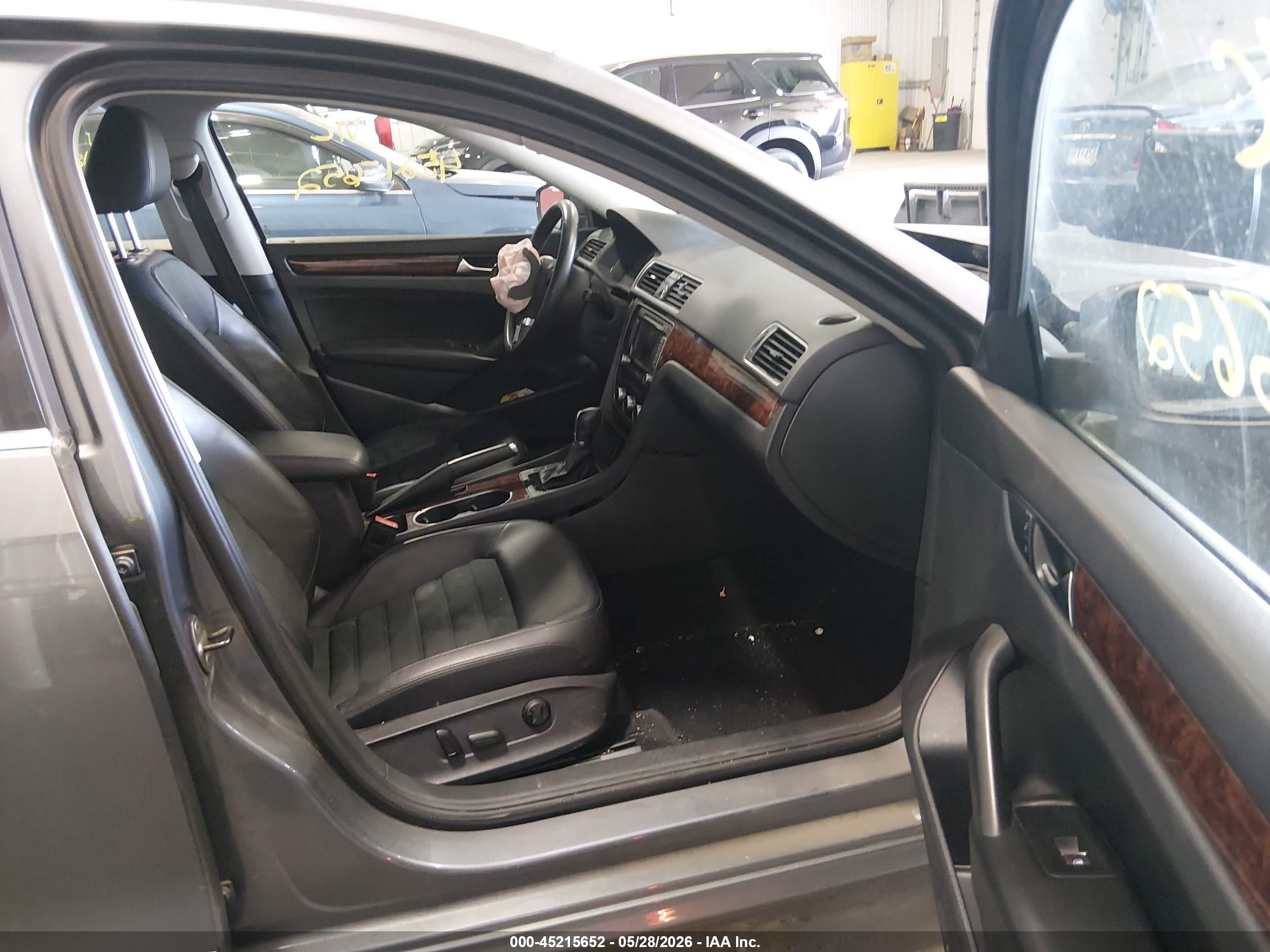 2013 Volkswagen Passat 2.5l Sel Premium Gray vin: 1VWCH7A32DC082256
