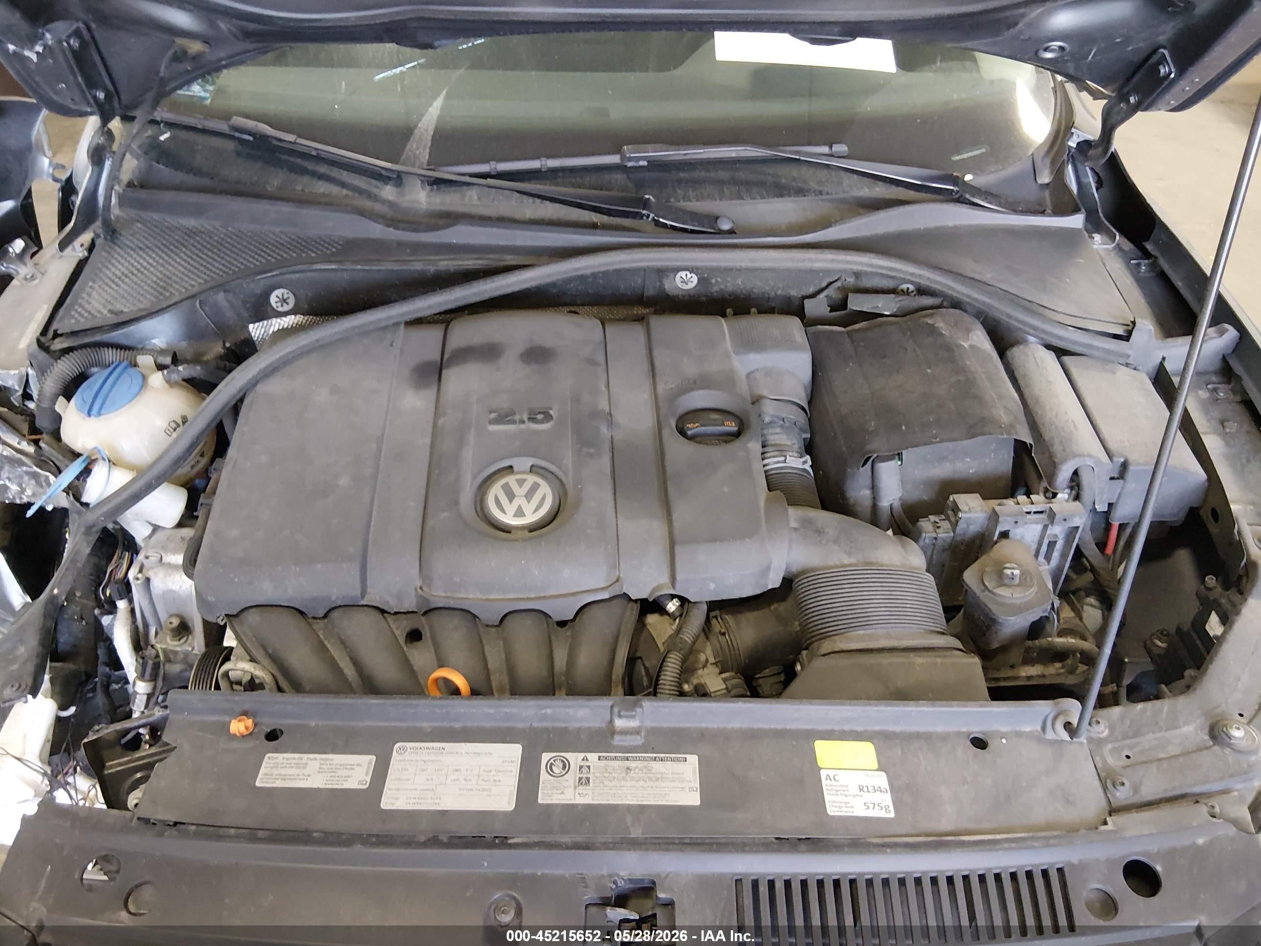 2013 Volkswagen Passat 2.5l Sel Premium Gray vin: 1VWCH7A32DC082256
