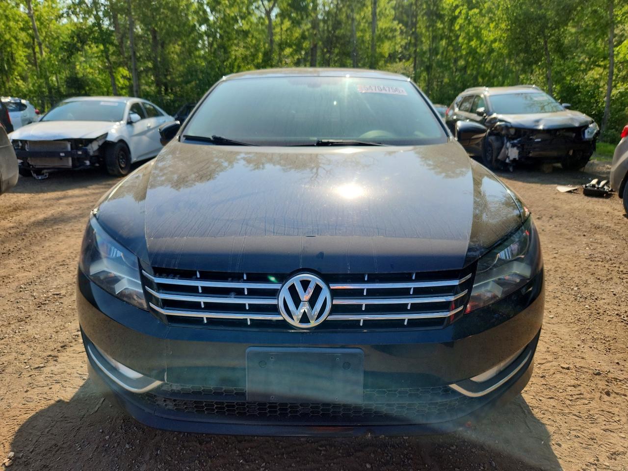 2012 Volkswagen Passat Sel Черный vin: 1VWCH7A39CC007648