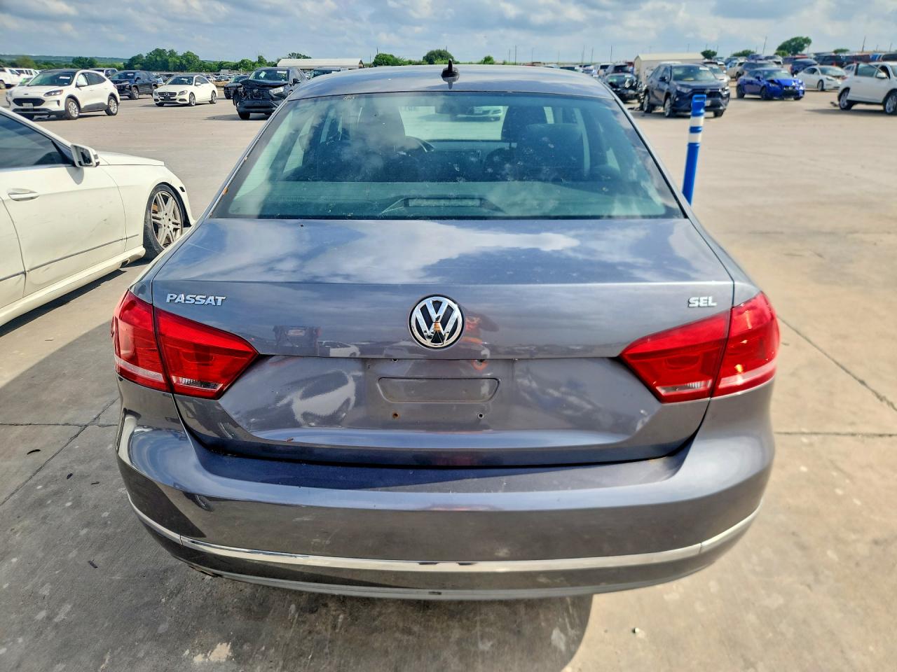 2013 Volkswagen Passat Sel Gray vin: 1VWCH7A39DC106312