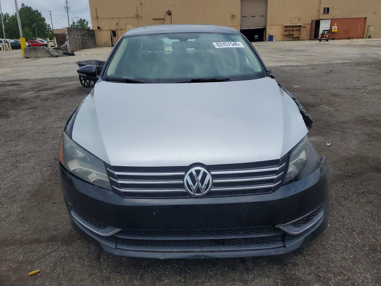 2012 Volkswagen Passat Sel Black vin: 1VWCH7A3XCC071908