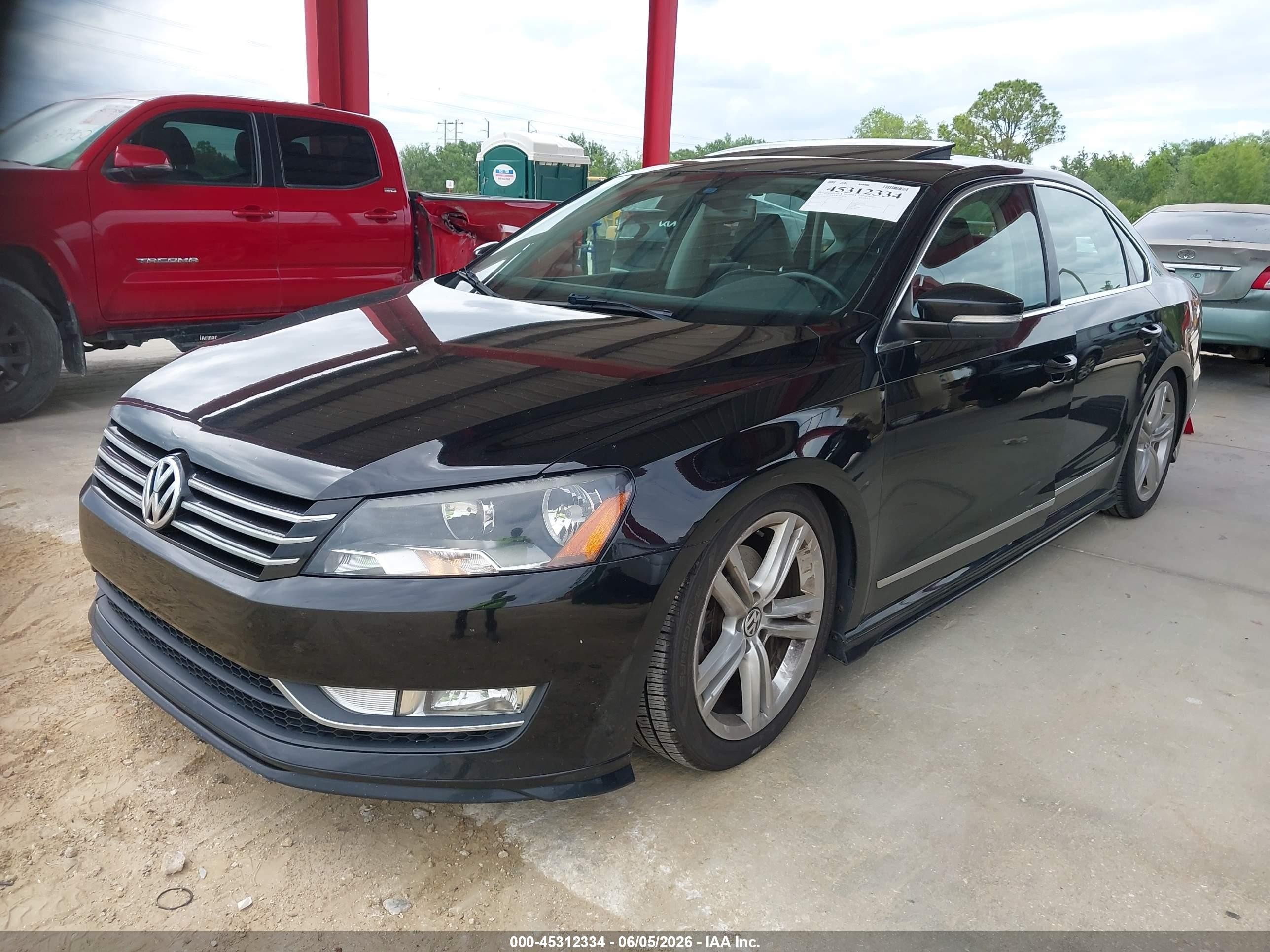 2015 Volkswagen Passat 3.6l V6 Sel Premium Black vin: 1VWCM7A30FC075076