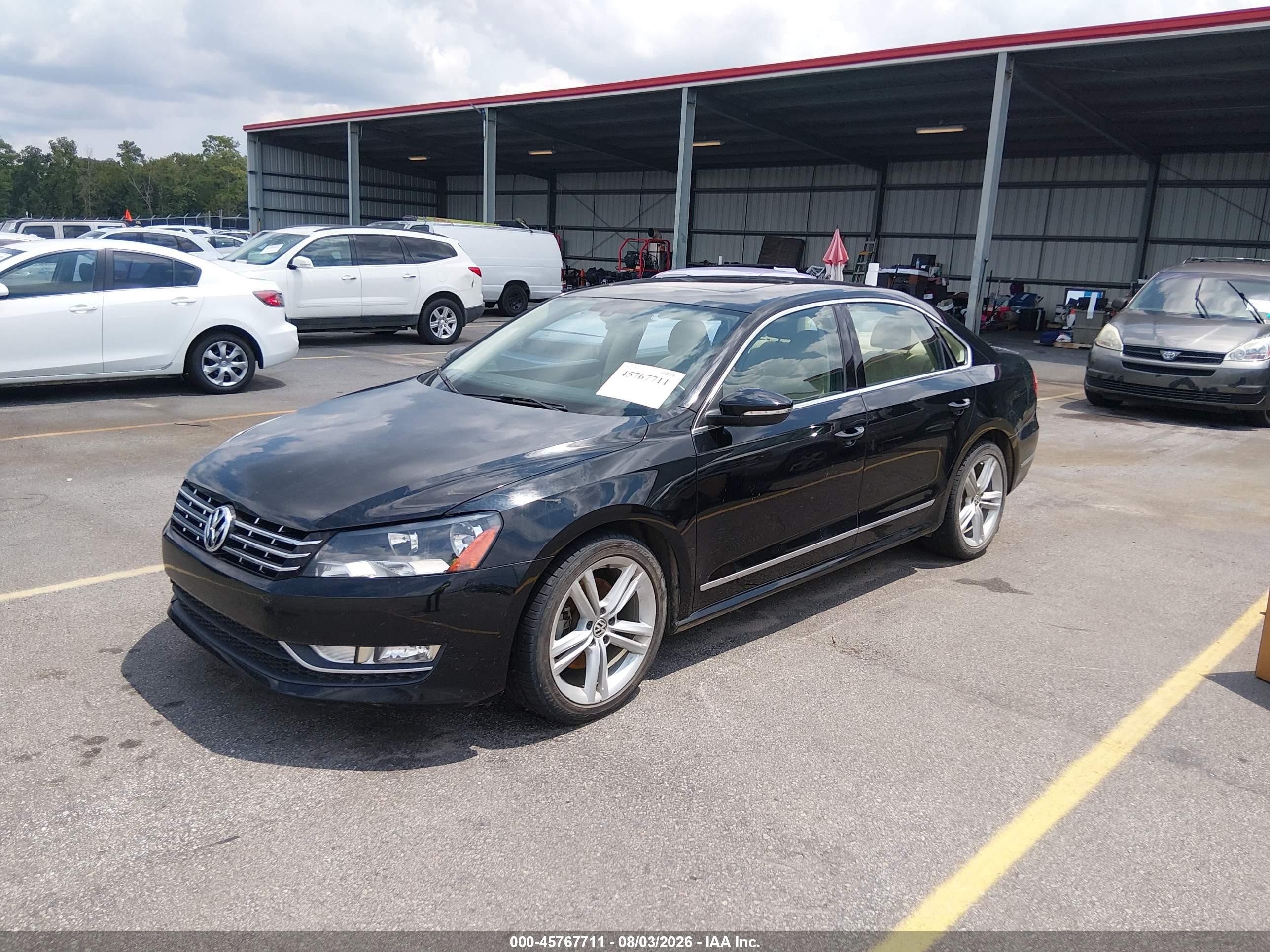 2012 Volkswagen Passat 3.6l V6 Sel Premium Black vin: 1VWCM7A31CC013052