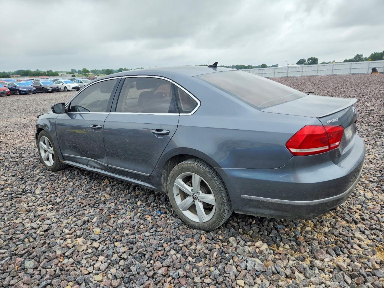 2013 Volkswagen Passat Sel Gray vin: 1VWCM7A32DC120564