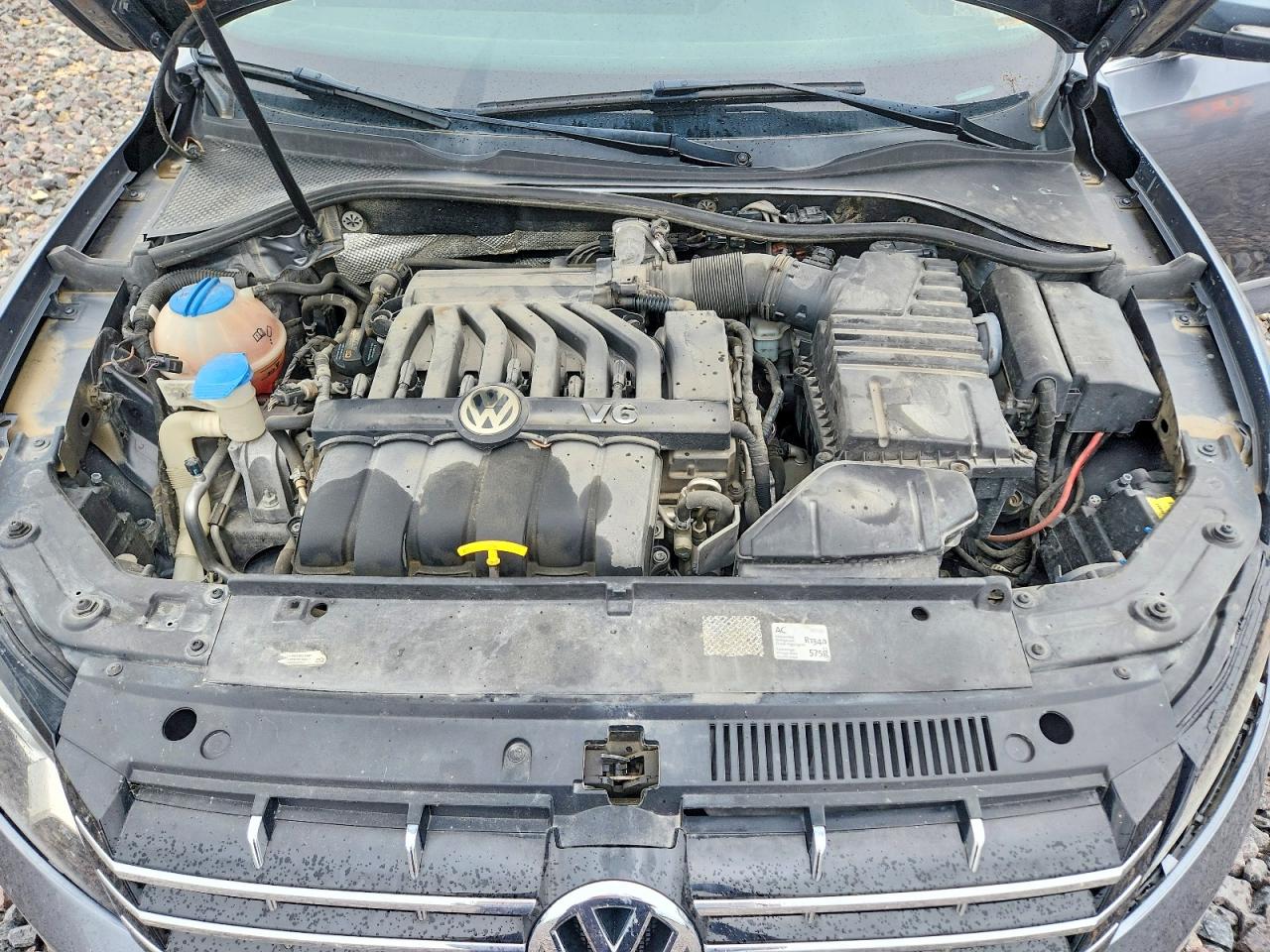 2013 Volkswagen Passat Sel Gray vin: 1VWCM7A32DC120564