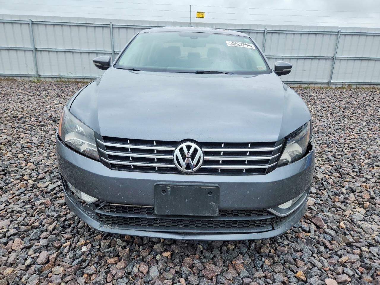 2013 Volkswagen Passat Sel Gray vin: 1VWCM7A32DC120564