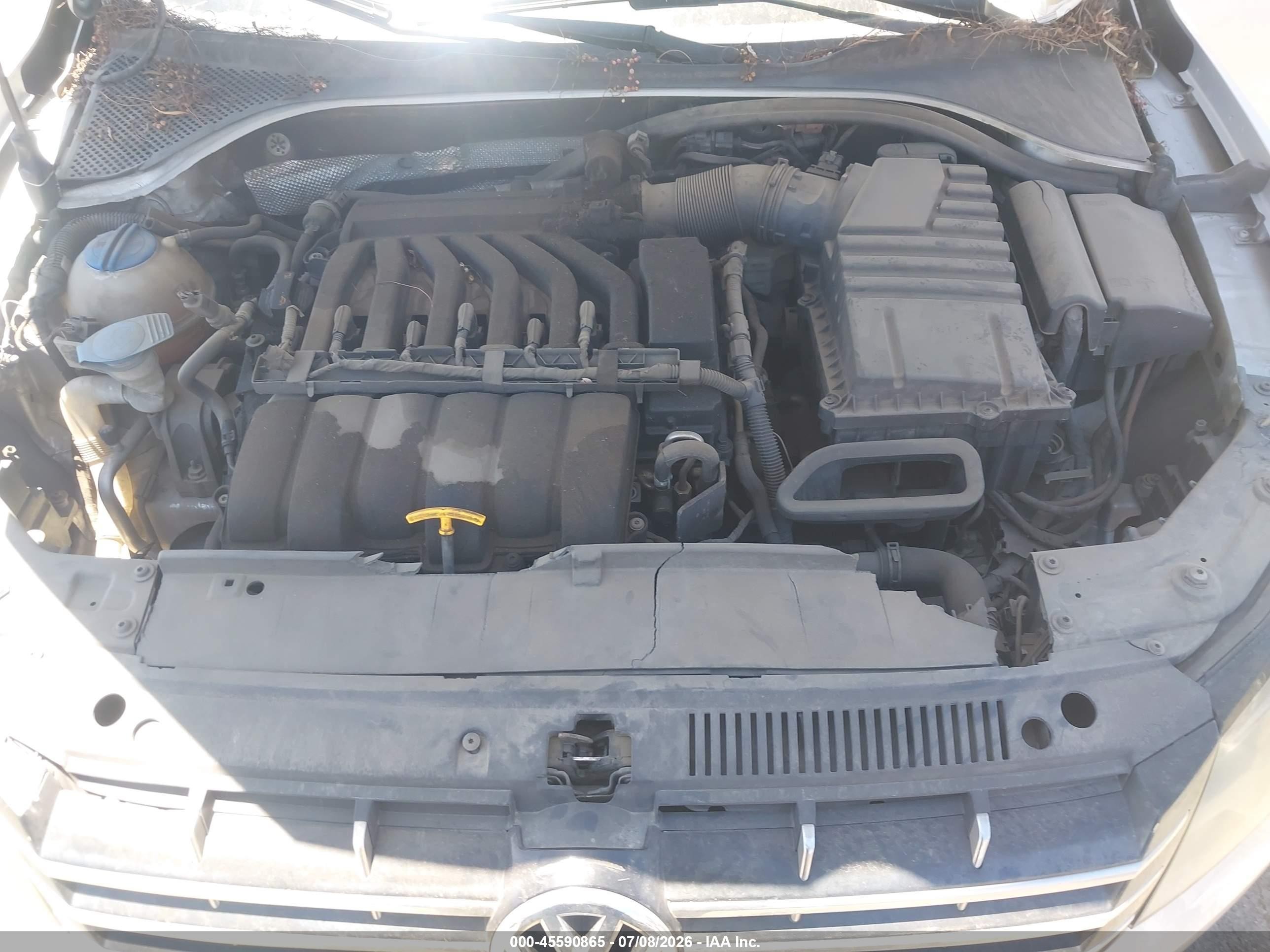 2012 Volkswagen Passat 3.6l V6 Sel Premium Silver vin: 1VWCM7A33CC026157