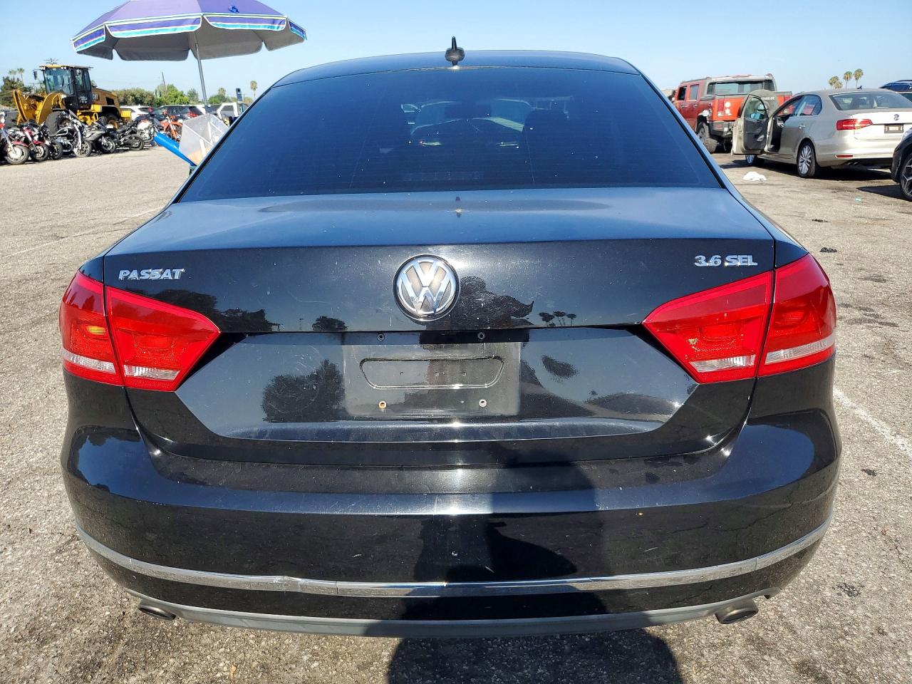 2013 Volkswagen Passat Sel Black vin: 1VWCM7A34DC114295