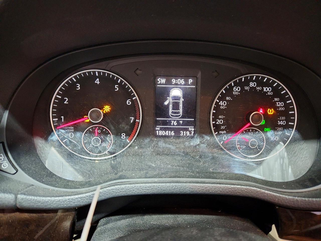 2014 Volkswagen Passat Sel White vin: 1VWCM7A34EC023786