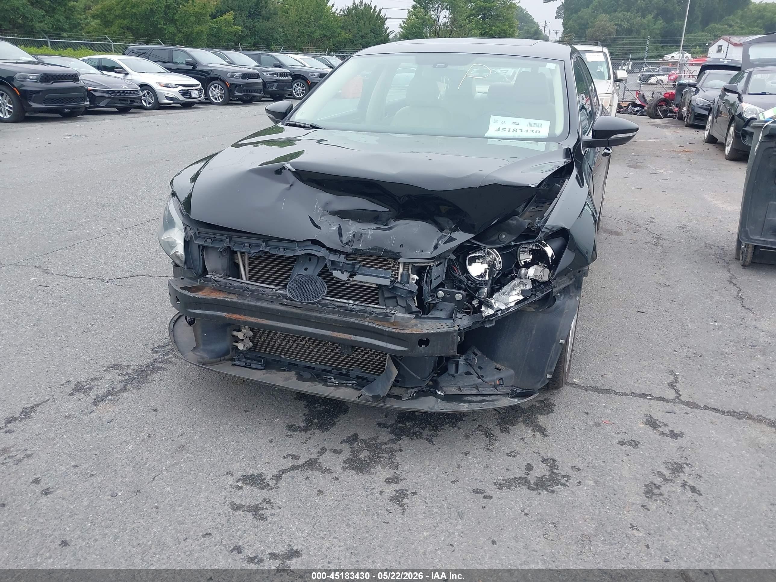 2012 Volkswagen Passat 3.6l V6 Sel Premium Black vin: 1VWCM7A38CC012237