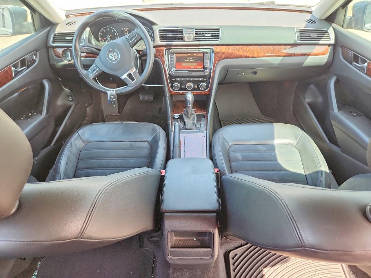 2012 Volkswagen Passat Sel Gray vin: 1VWCM7A38CC104898