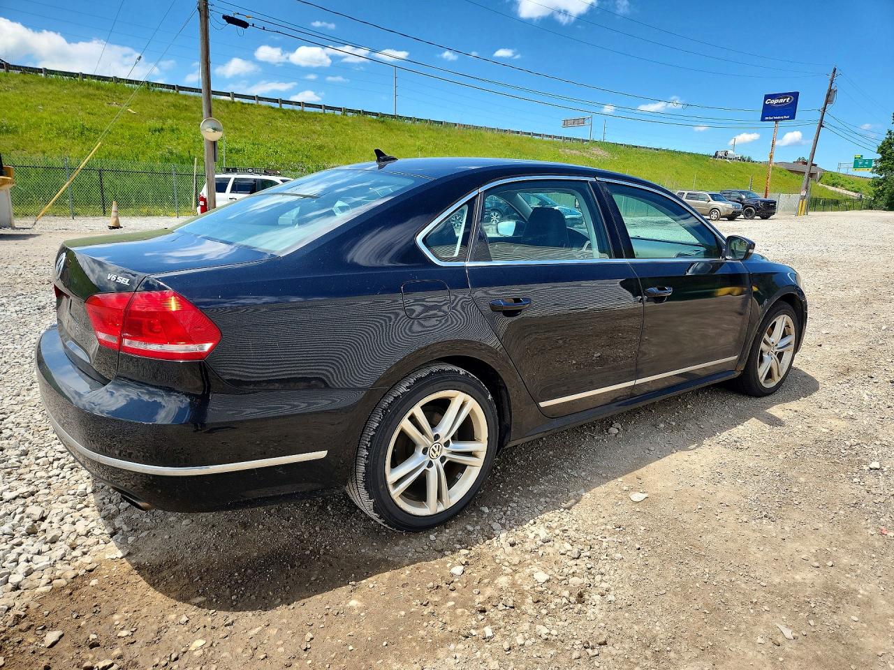 2014 Volkswagen Passat Sel Черный vin: 1VWCM7A38EC031034