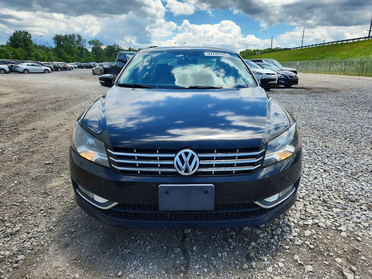 2014 Volkswagen Passat Sel Черный vin: 1VWCM7A38EC031034