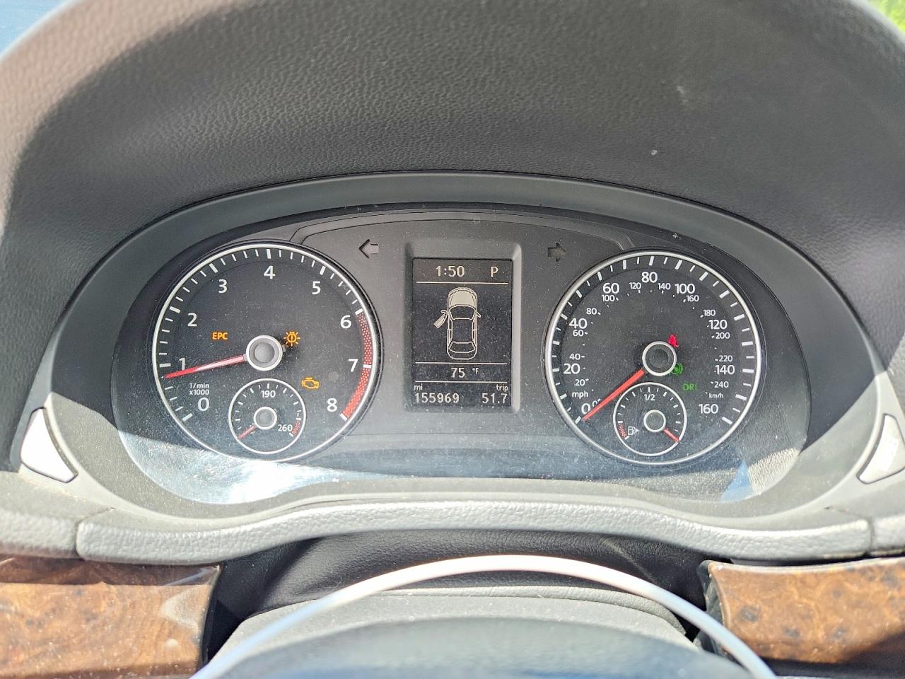 2014 Volkswagen Passat Sel Черный vin: 1VWCM7A38EC031034