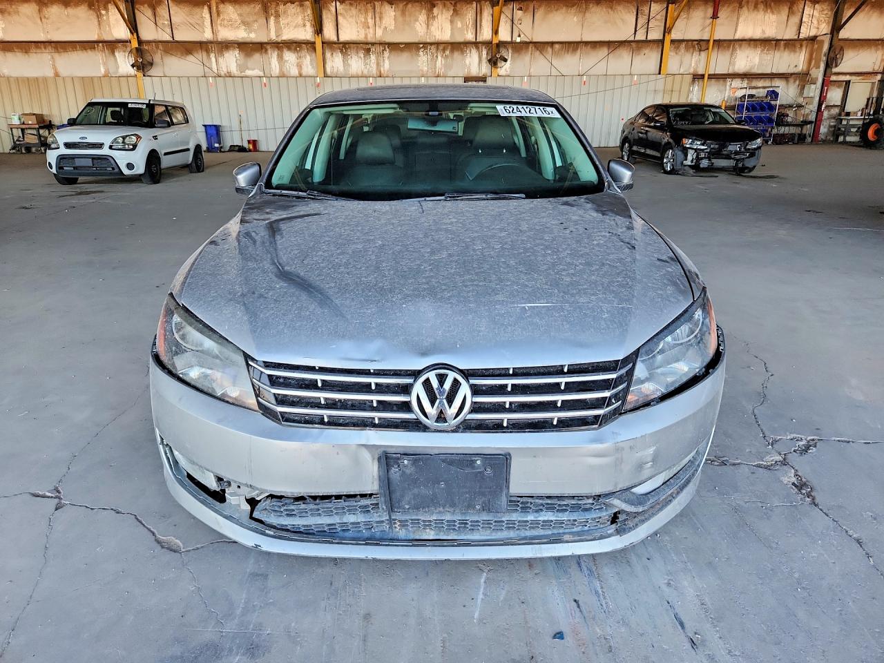 2012 Volkswagen Passat Sel Серебряный vin: 1VWCM7A39CC104229