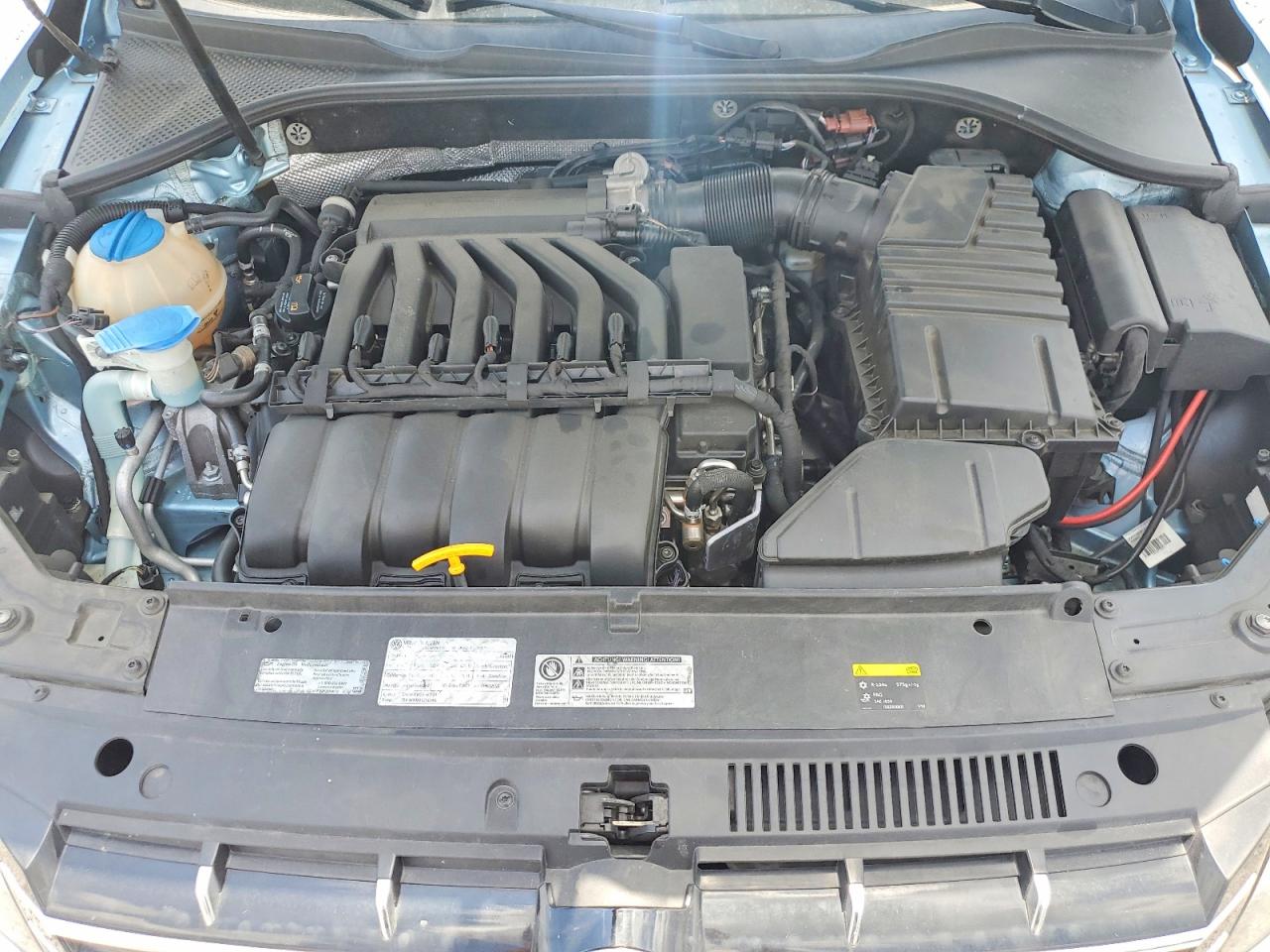 2013 Volkswagen Passat Sel Blue vin: 1VWCM7A39DC134767