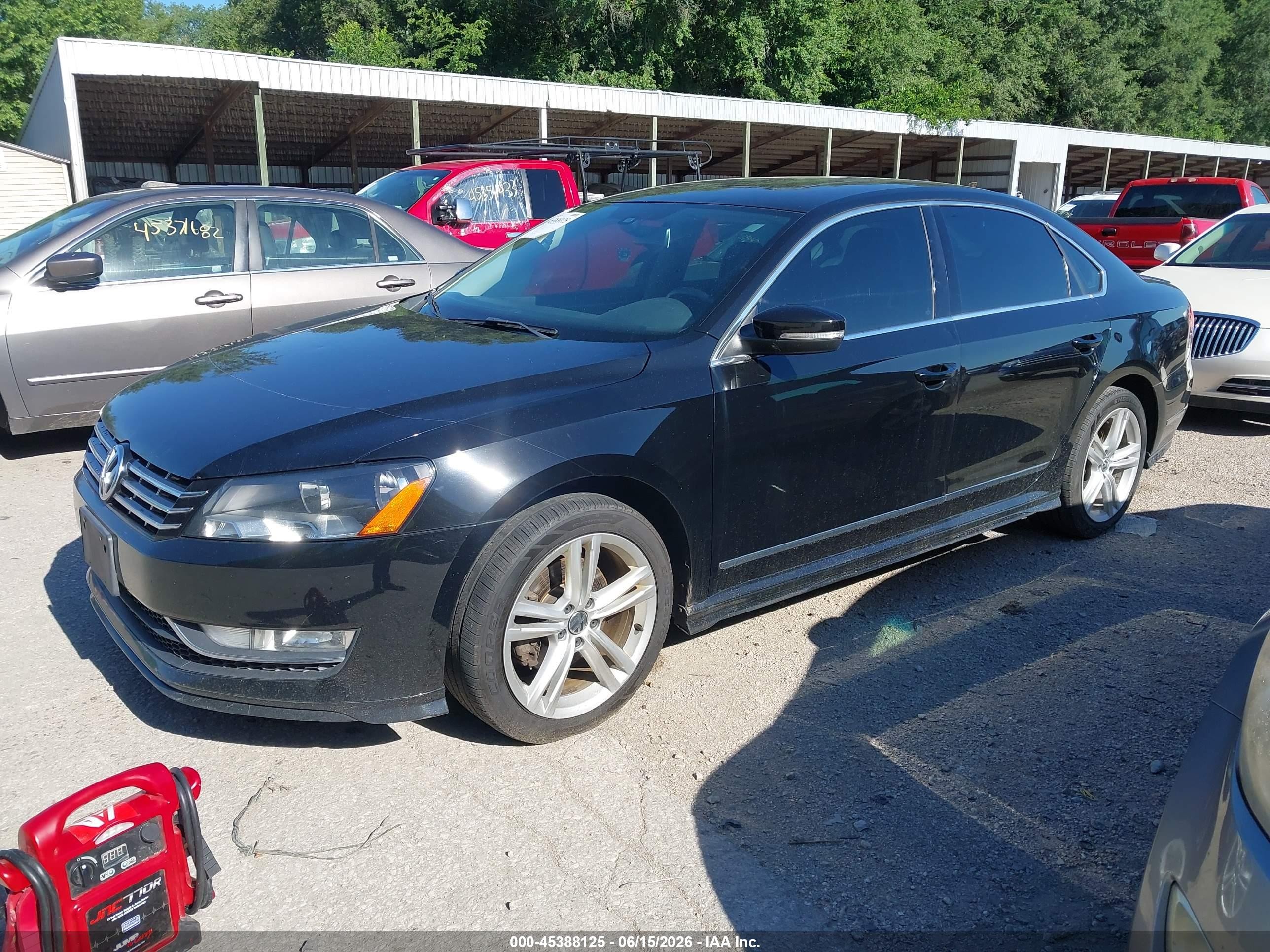 2015 Volkswagen Passat 3.6l V6 Sel Premium Black vin: 1VWCM7A39FC020190