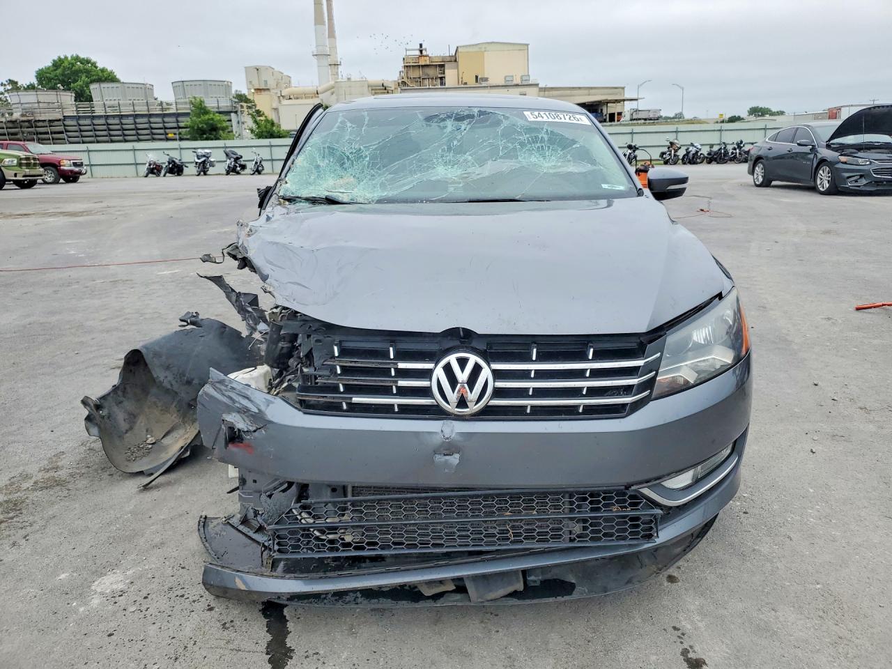 2013 Volkswagen Passat Sel Gray vin: 1VWCN7A30DC062757