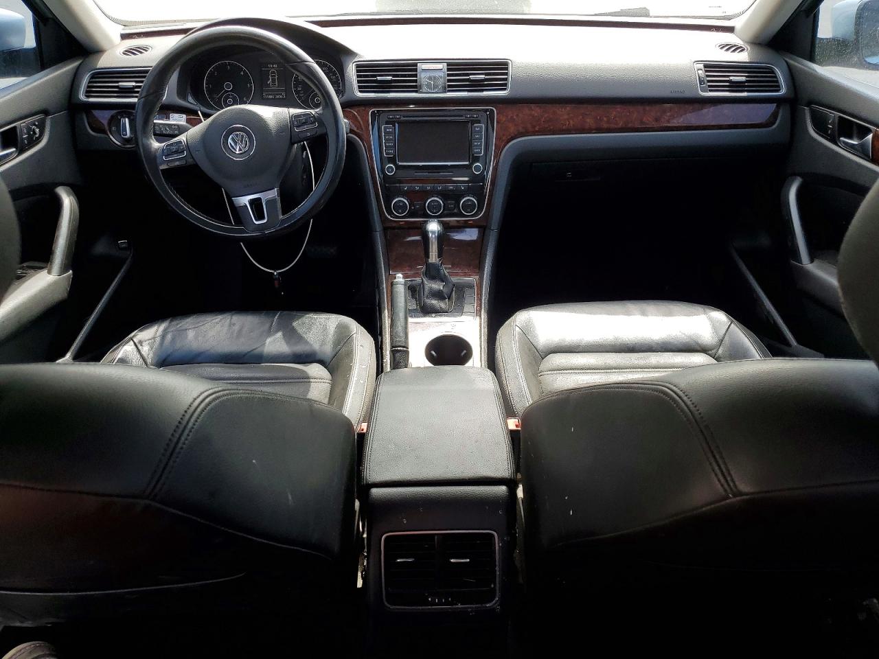 2013 Volkswagen Passat Sel Silver vin: 1VWCN7A31DC074075