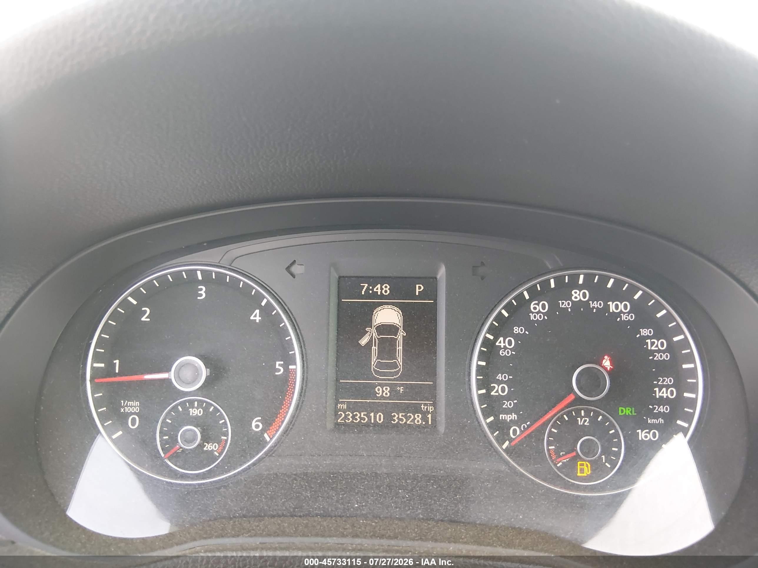 2013 Volkswagen Passat 2.0l Tdi Sel Premium Silver vin: 1VWCN7A31DC078871