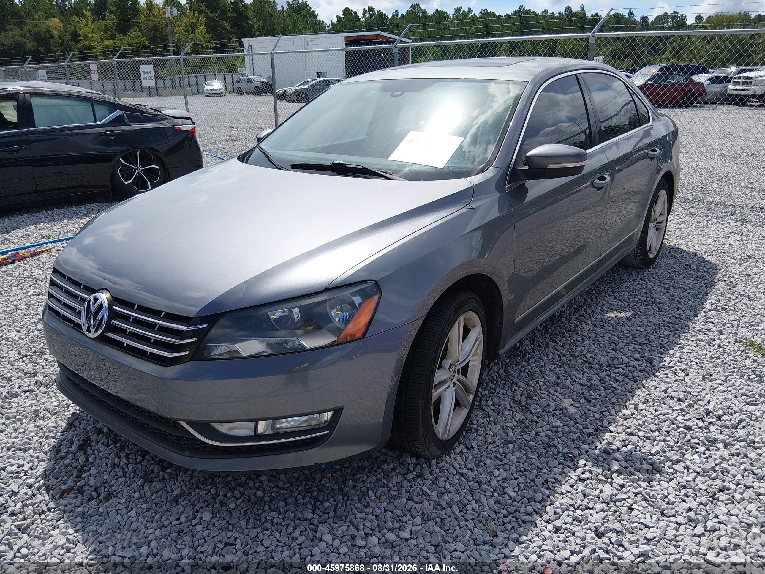 2013 Volkswagen Passat 2.0l Tdi Sel Premium vin: 1VWCN7A31DC092172
