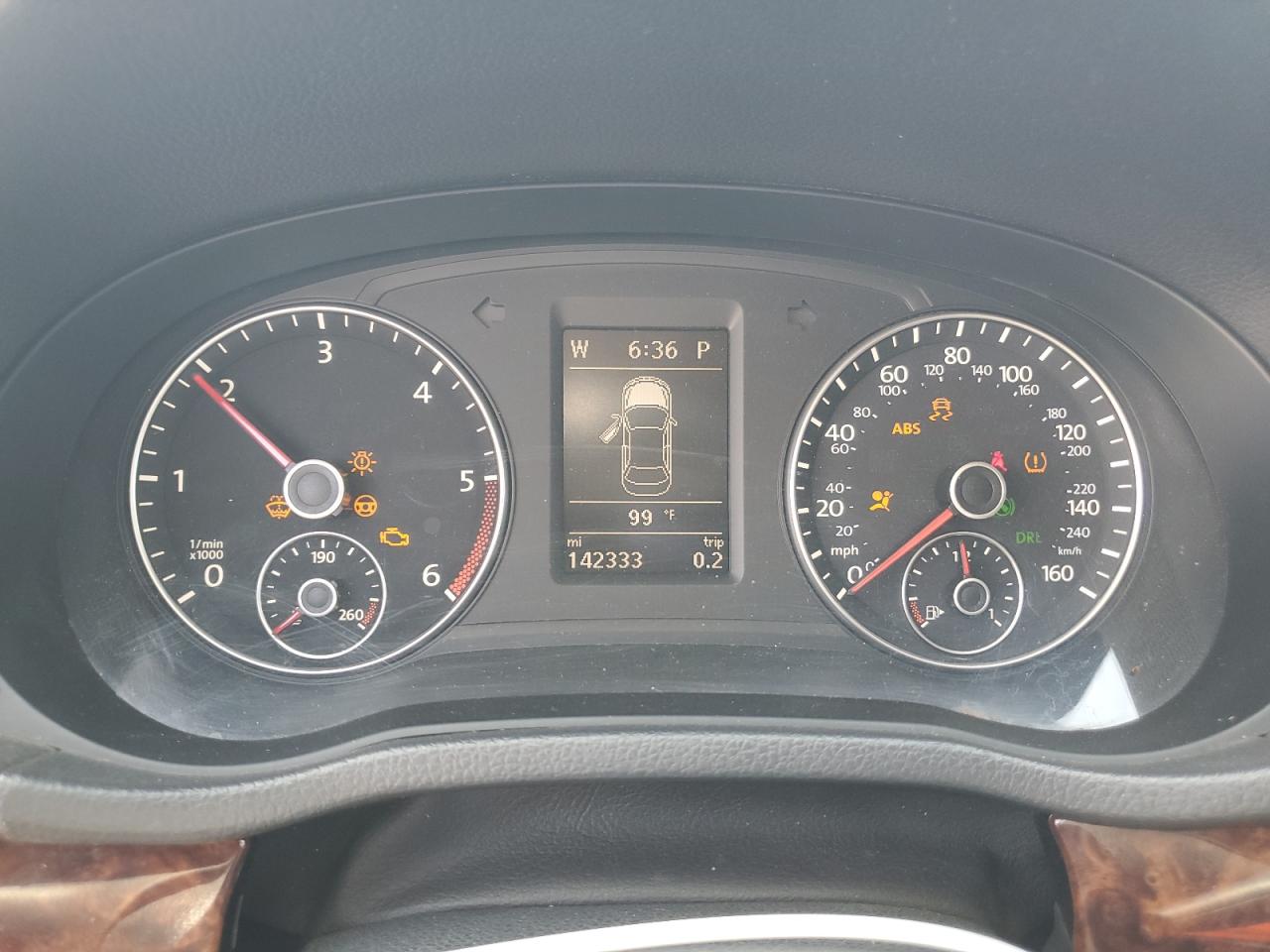 2013 Volkswagen Passat Sel Белый vin: 1VWCN7A31DC106300 Damage: Warning Light - Engine, On, Unacceptable