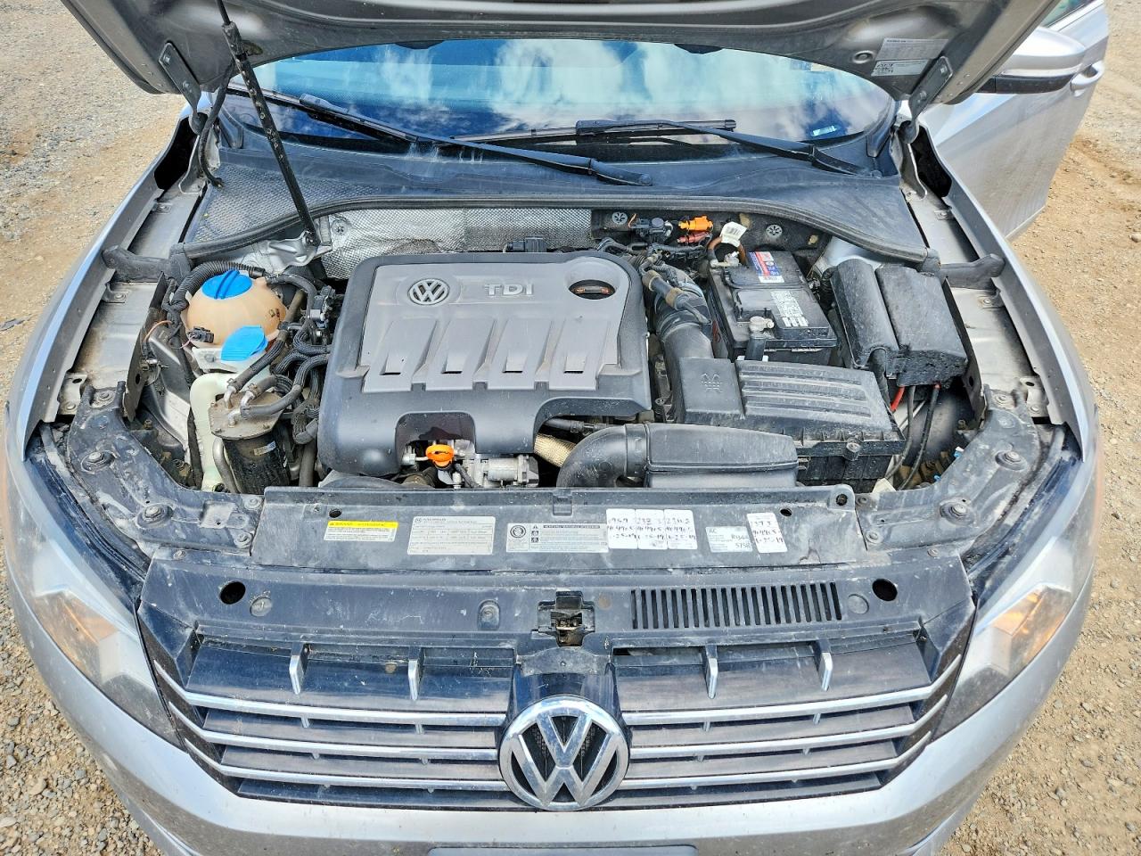 2013 Volkswagen Passat Sel Silver vin: 1VWCN7A31DC139510