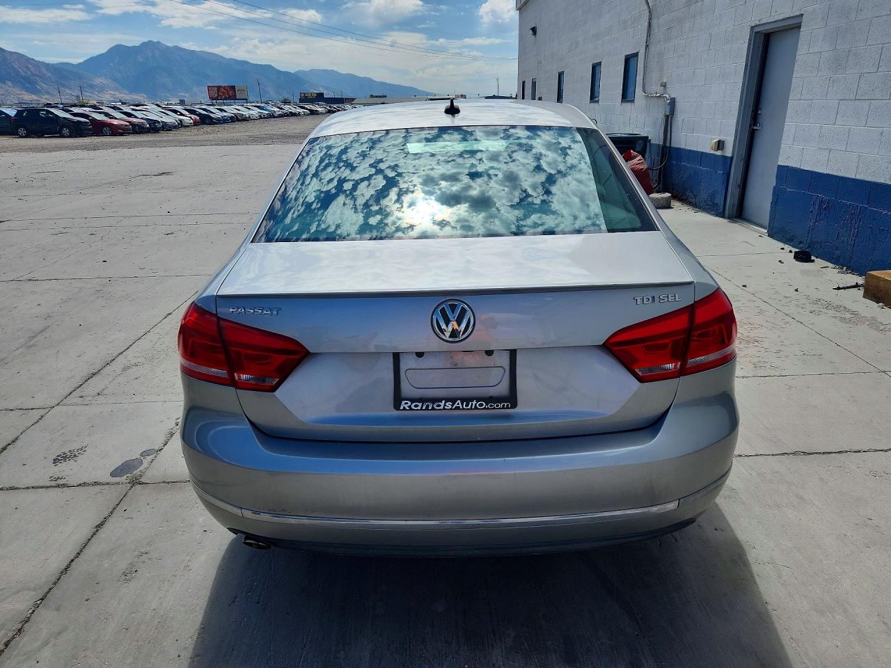 2014 Volkswagen Passat Sel Silver vin: 1VWCN7A31EC063773