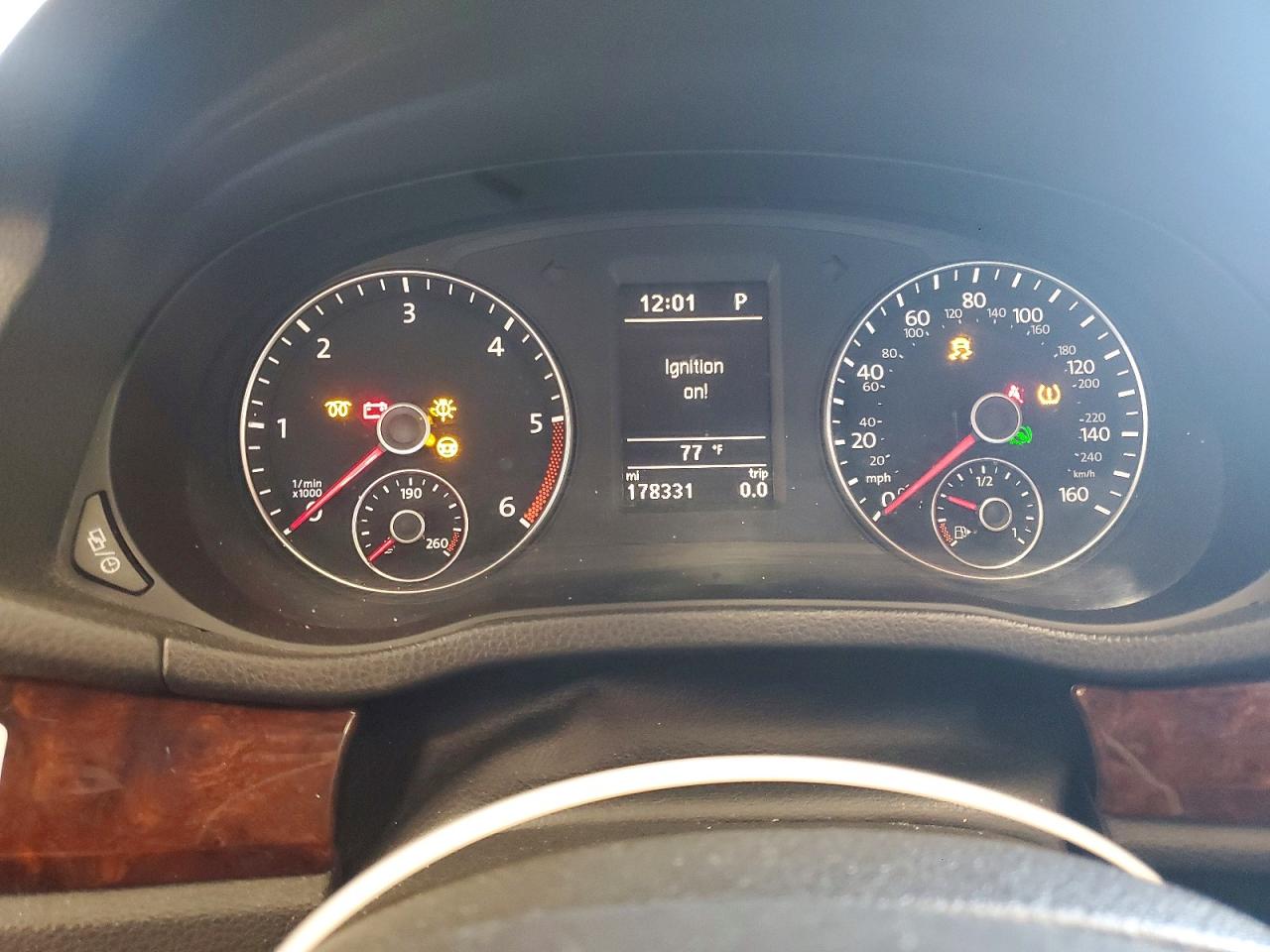 2013 Volkswagen Passat Sel Серый vin: 1VWCN7A32DC108220
