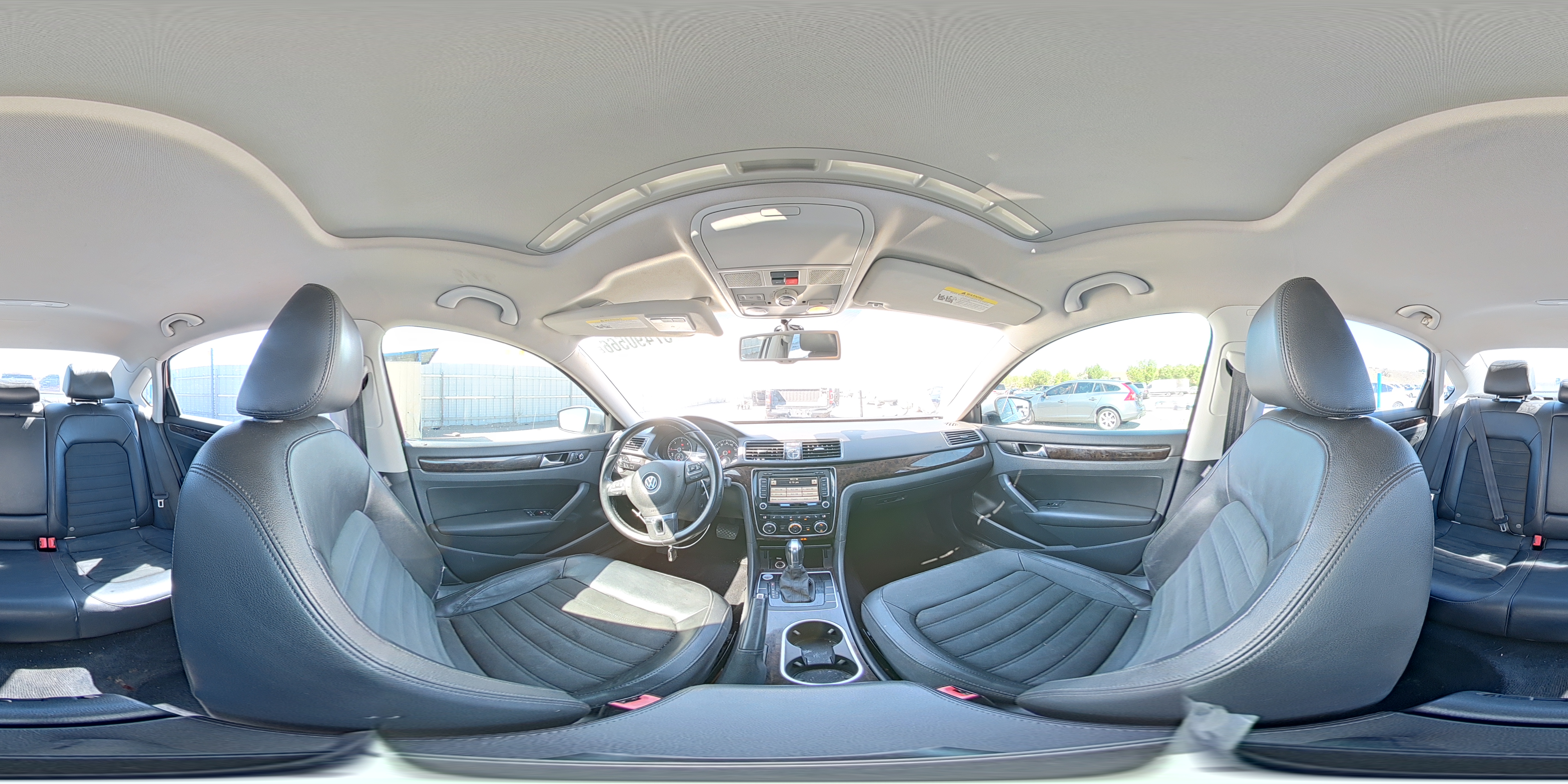 2014 Volkswagen Passat Sel Серебряный vin: 1VWCN7A32EC046870