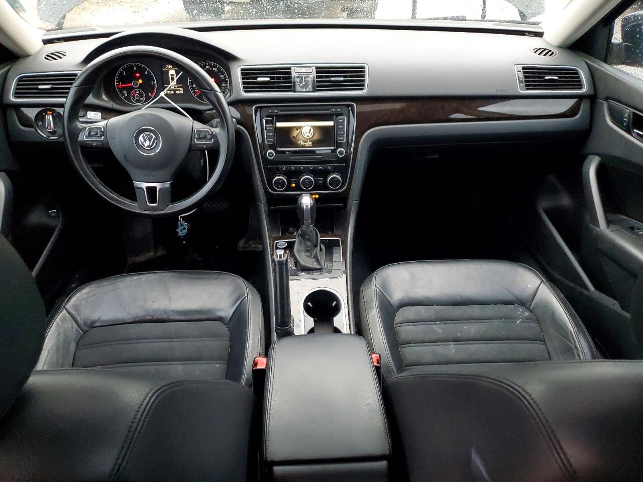2014 Volkswagen Passat Sel Black vin: 1VWCN7A33EC044271