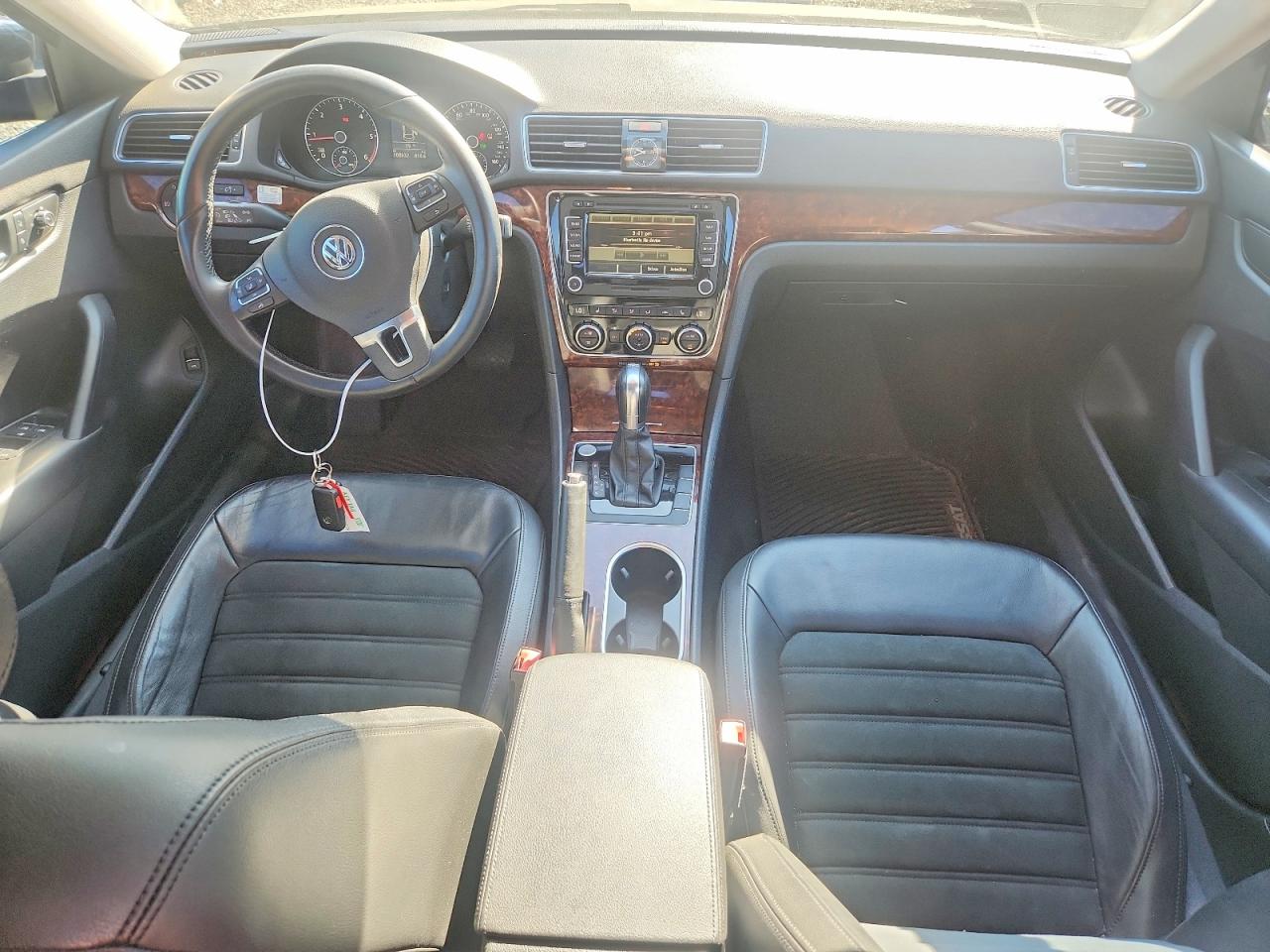 2013 Volkswagen Passat Sel Black vin: 1VWCN7A34DC087581