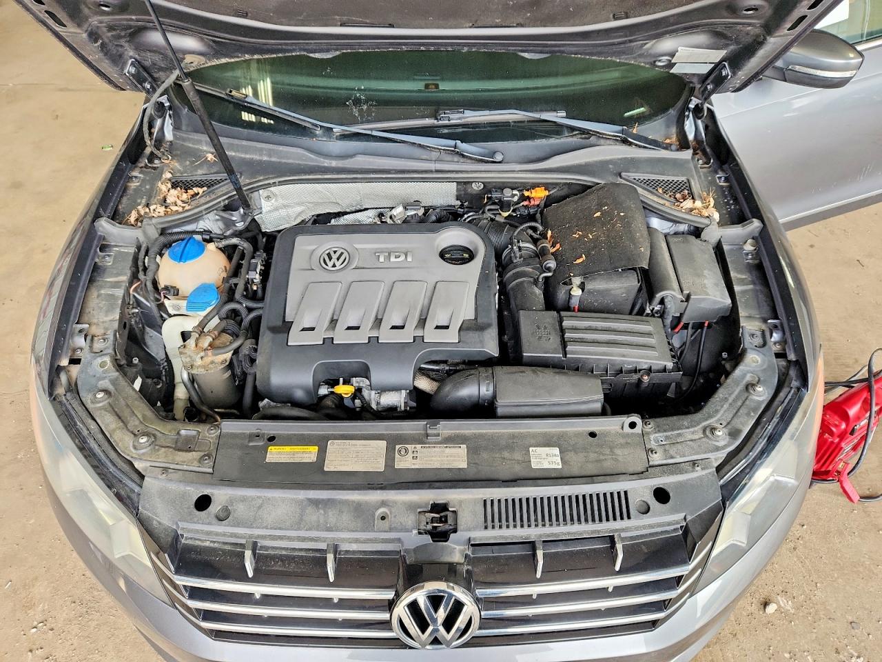 2014 Volkswagen Passat Sel Gray vin: 1VWCN7A34EC021291