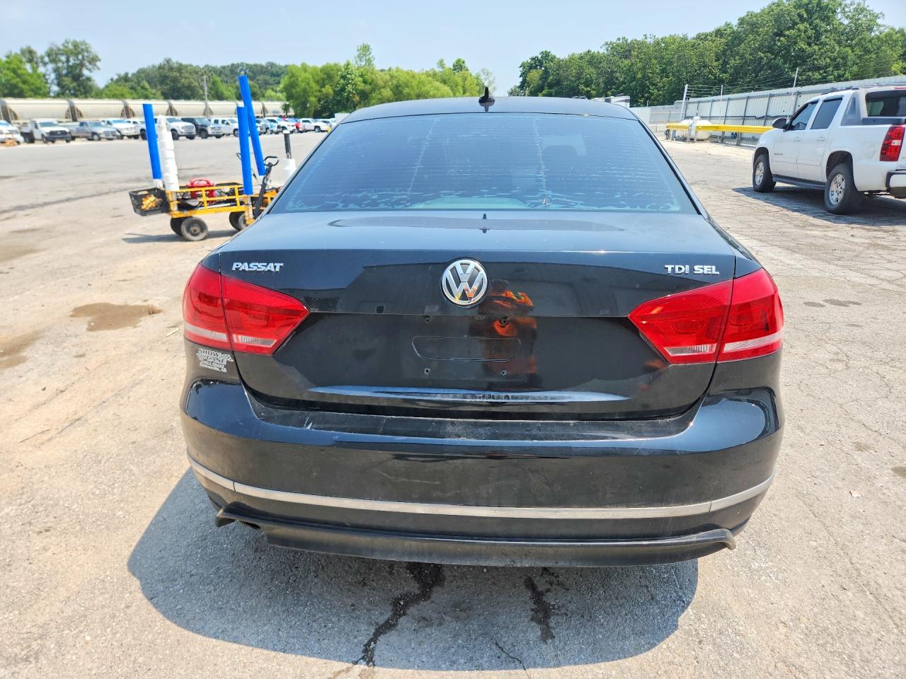 2013 Volkswagen Passat Sel Black vin: 1VWCN7A35DC066187