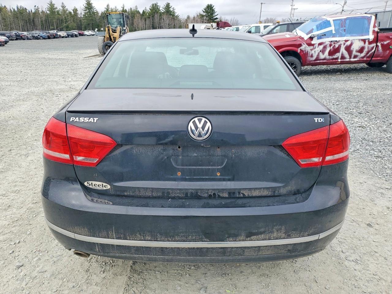 2014 Volkswagen Passat Sel Black vin: 1VWCN7A35EC071472