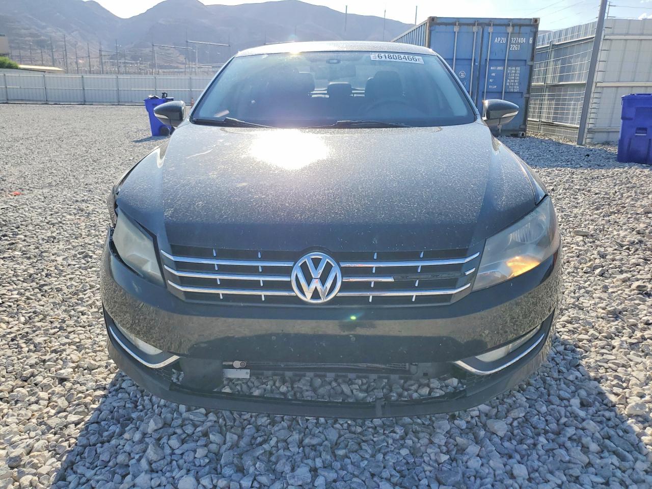 2012 Volkswagen Passat Sel Black vin: 1VWCN7A36CC010323