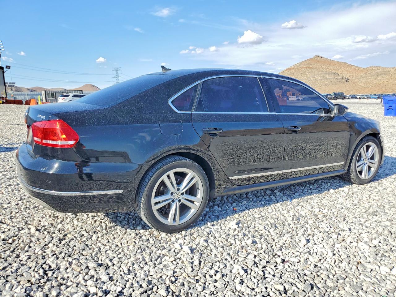 2012 Volkswagen Passat Sel Black vin: 1VWCN7A36CC010323