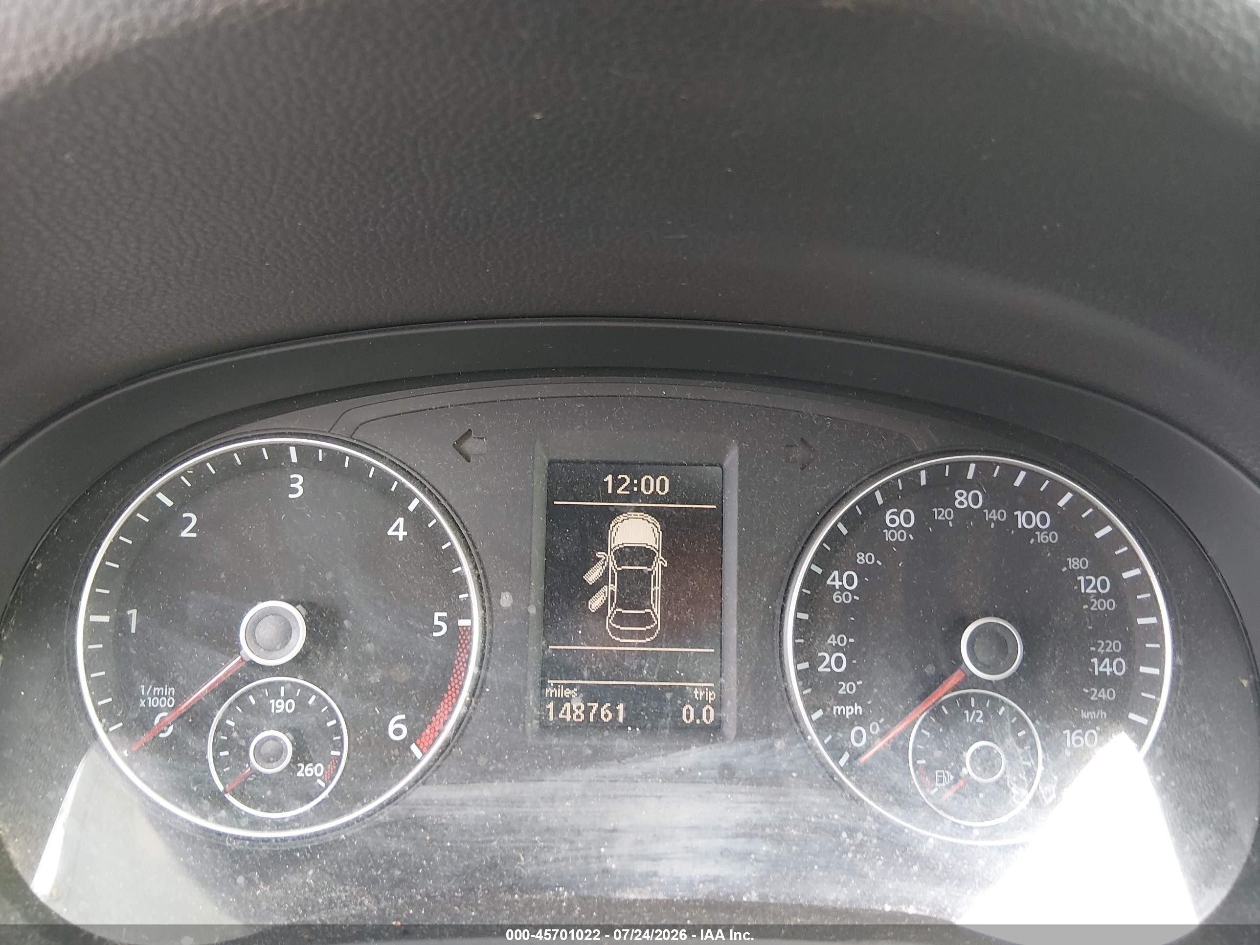 2012 Volkswagen Passat 2.0l Tdi Sel Premium Black vin: 1VWCN7A36CC071073