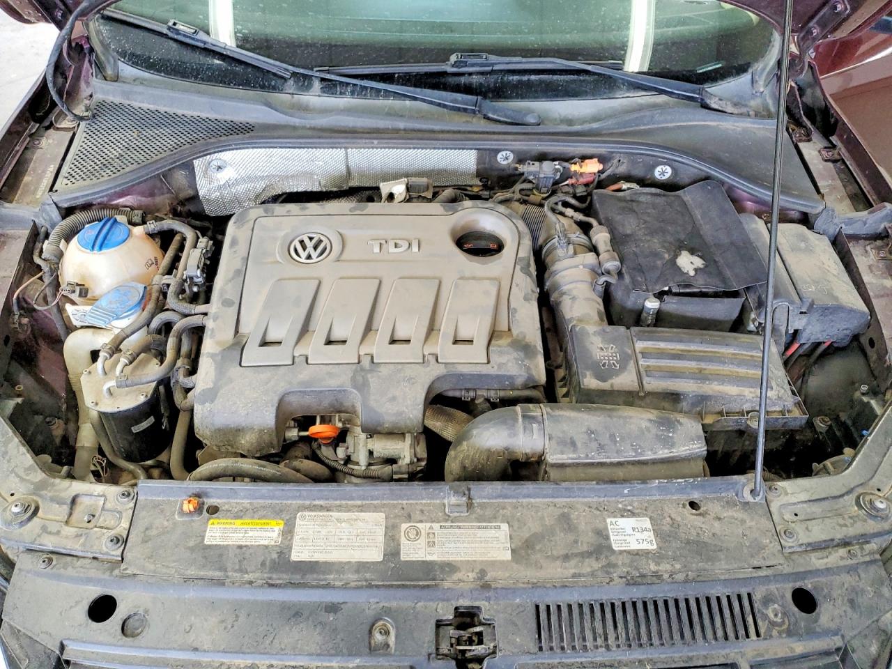 2013 Volkswagen Passat Sel Burgundy vin: 1VWCN7A36DC015006