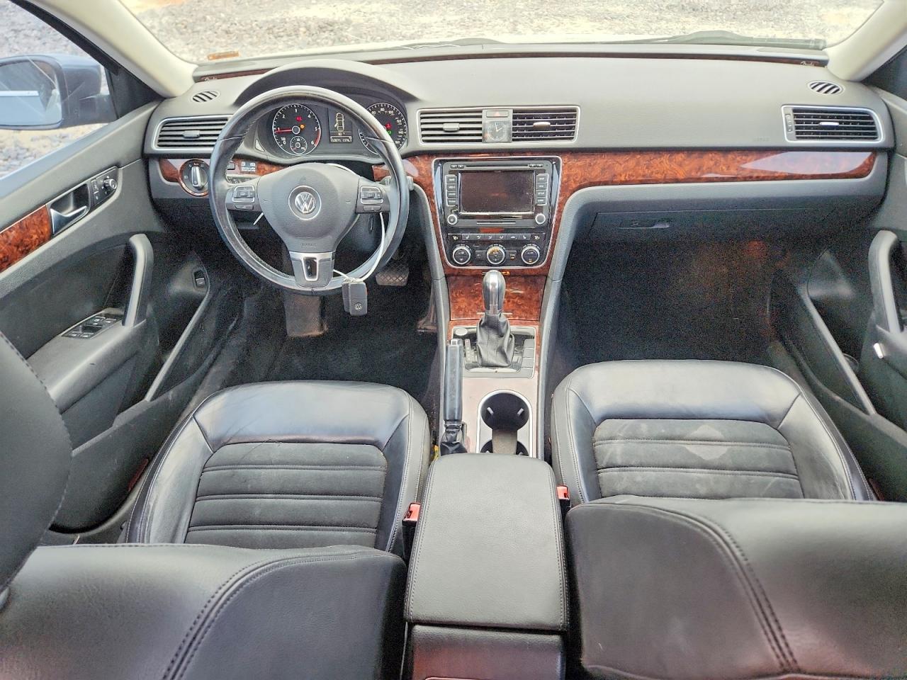 2013 Volkswagen Passat Sel Серый vin: 1VWCN7A36DC024370