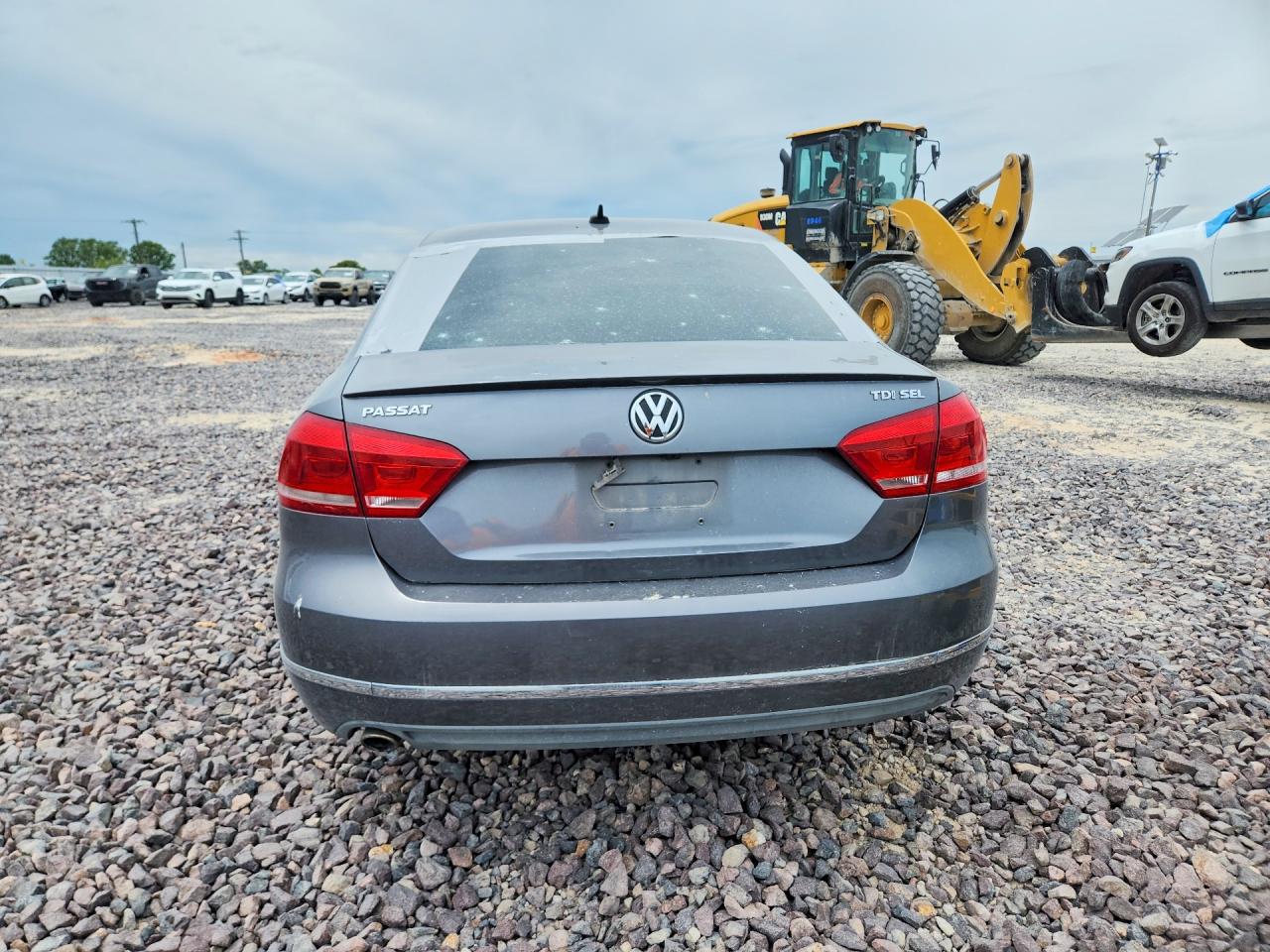 2013 Volkswagen Passat Sel Серый vin: 1VWCN7A36DC024370