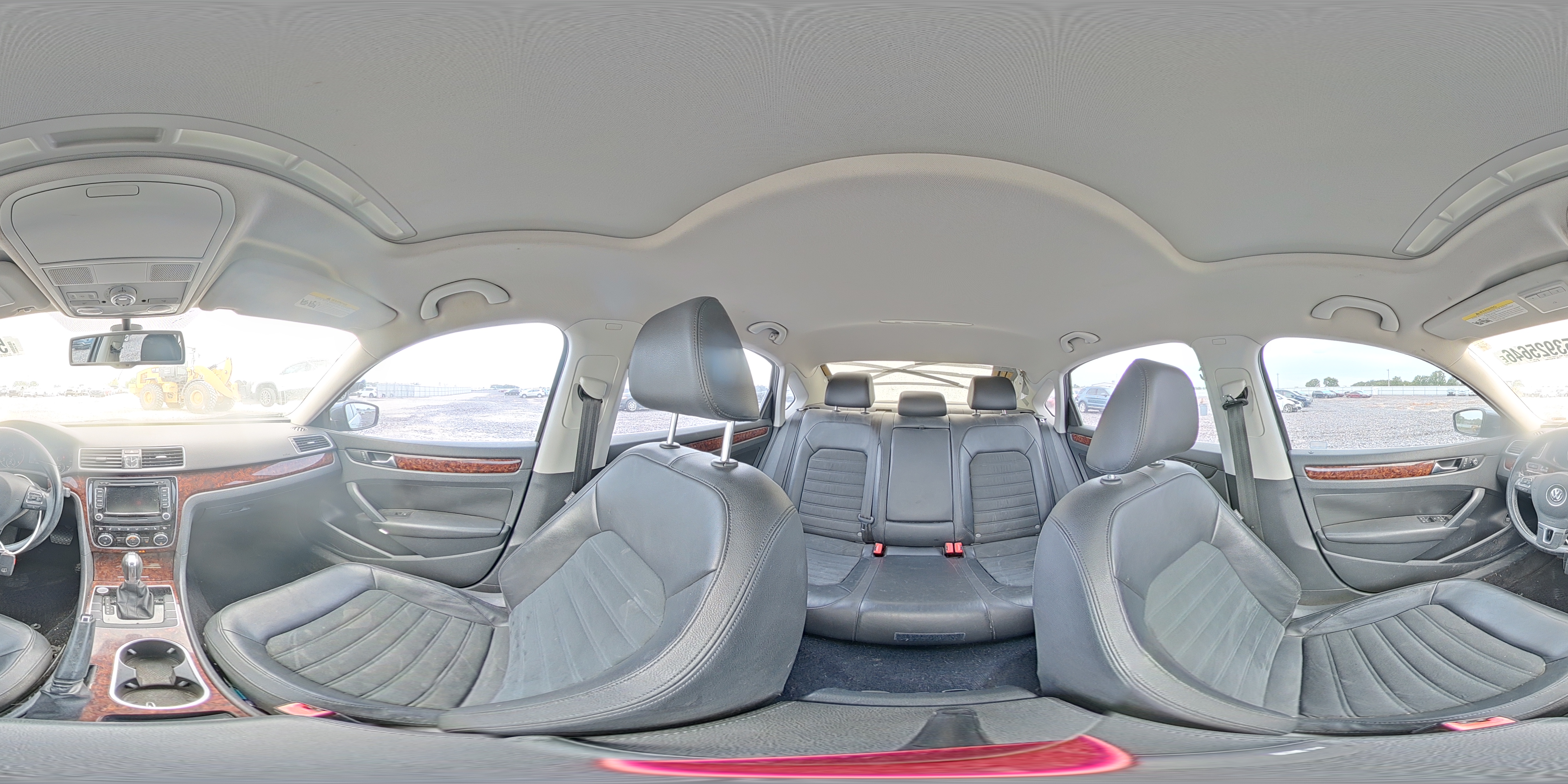 2013 Volkswagen Passat Sel Серый vin: 1VWCN7A36DC024370