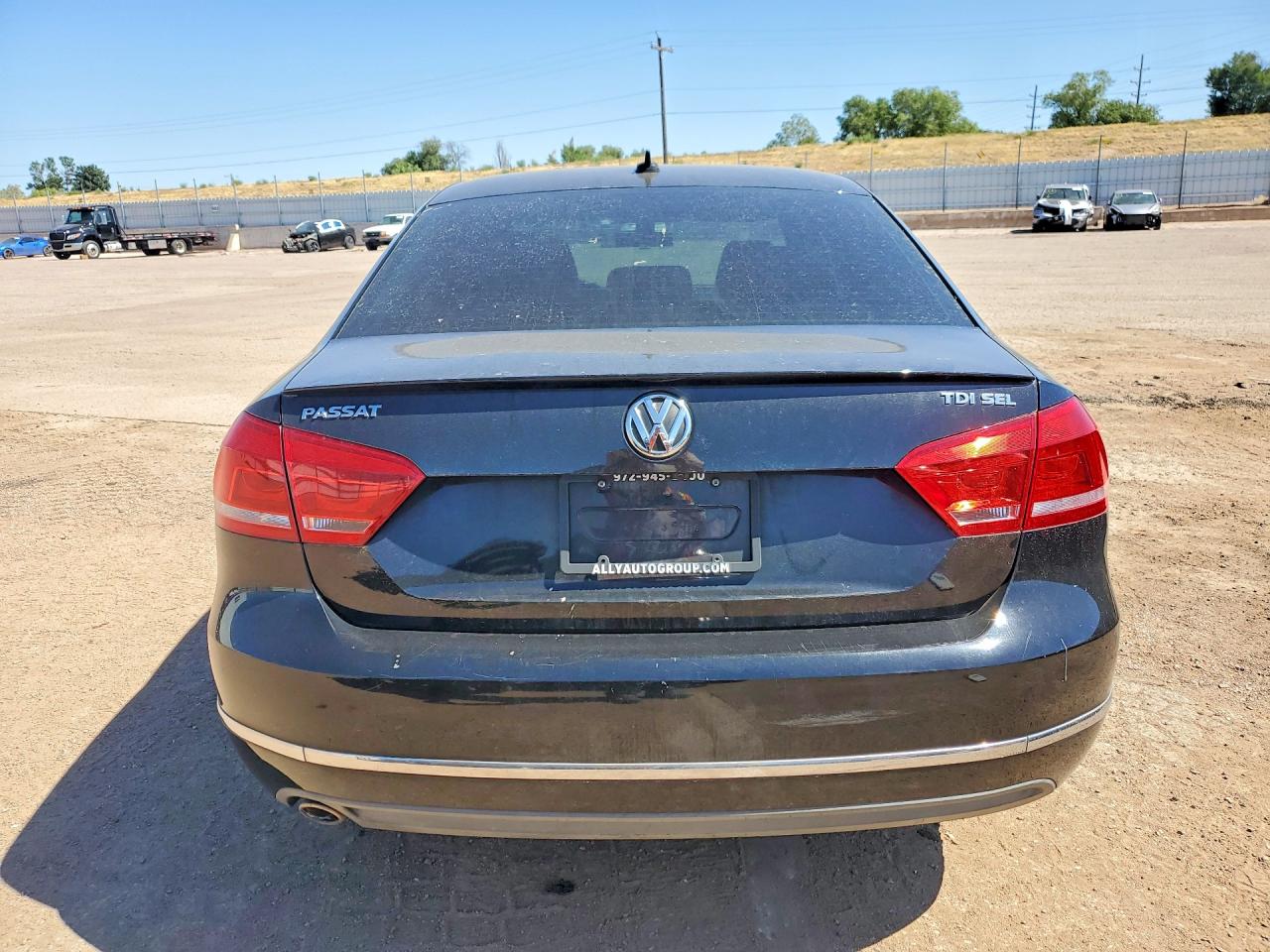 2013 Volkswagen Passat Sel Black vin: 1VWCN7A36DC050175