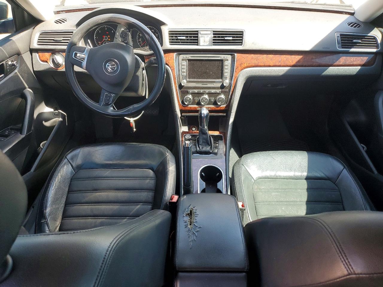 2013 Volkswagen Passat Sel Black vin: 1VWCN7A36DC050175