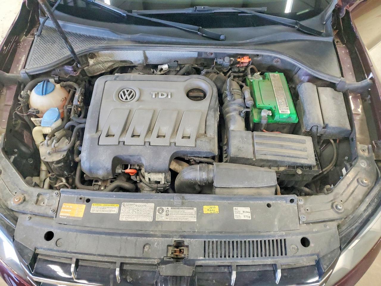2013 Volkswagen Passat Sel Burgundy vin: 1VWCN7A36DC149353